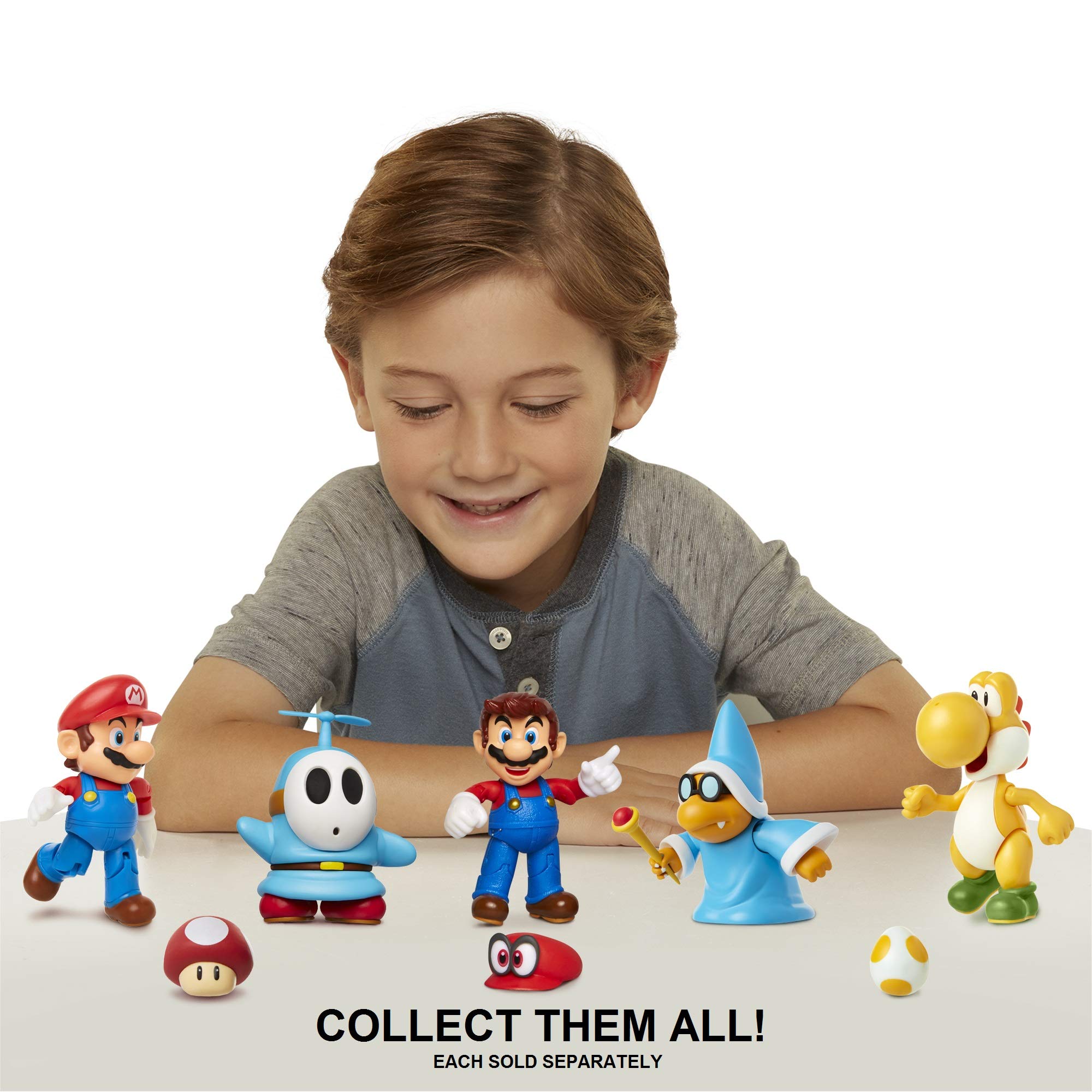 Foto 8 pulgar | Figura De Acción Nintendo Super Mario Magikoopa Con Varita - Venta Internacional.