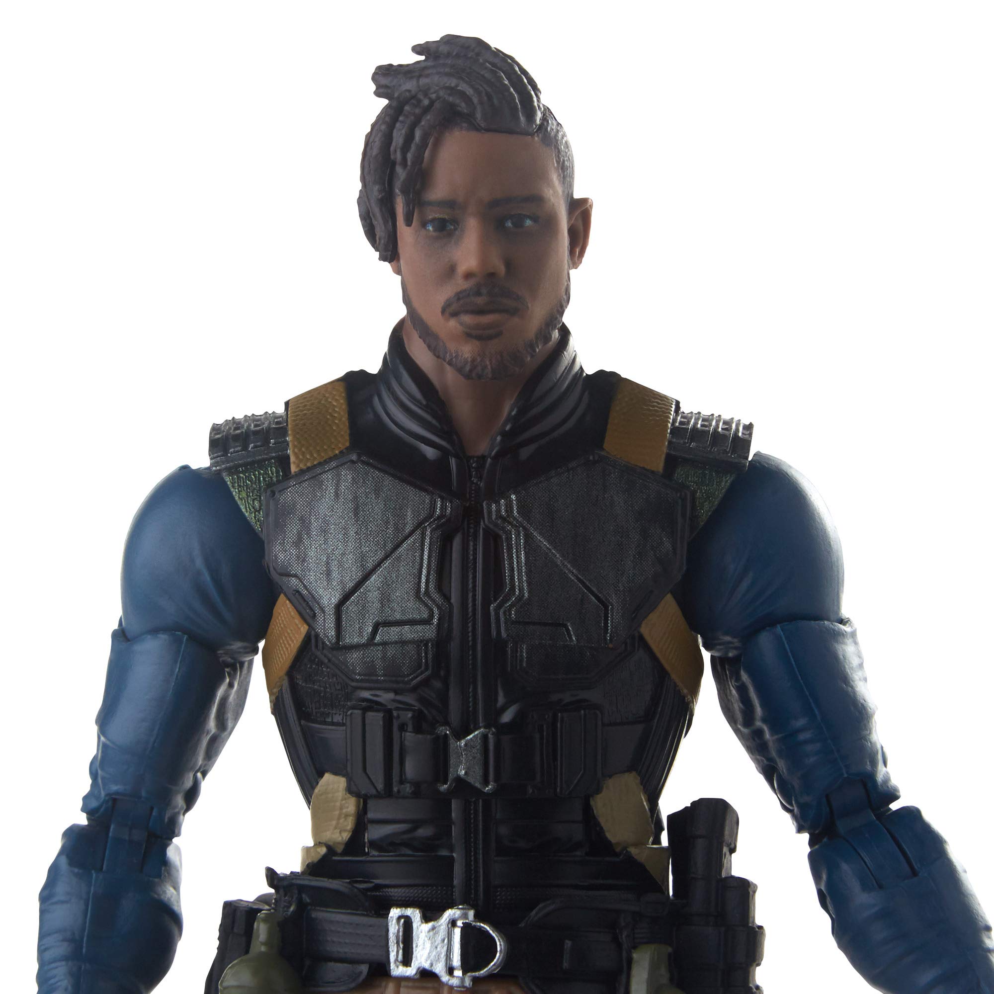 Foto 6 pulgar | Figura De Acción De La Serie Marvel Legends Black Panther Erik Killmonger, 15 Cm - Venta Internacional.