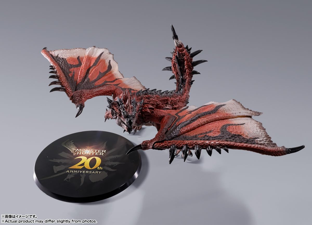 Foto 4 pulgar | Figura De Acción Tamashii Nations Monster Hunter Rathalos - Venta Internacional.