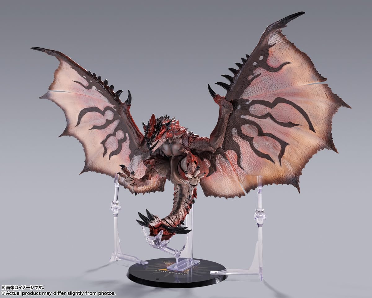 Foto 6 pulgar | Figura De Acción Tamashii Nations Monster Hunter Rathalos - Venta Internacional.