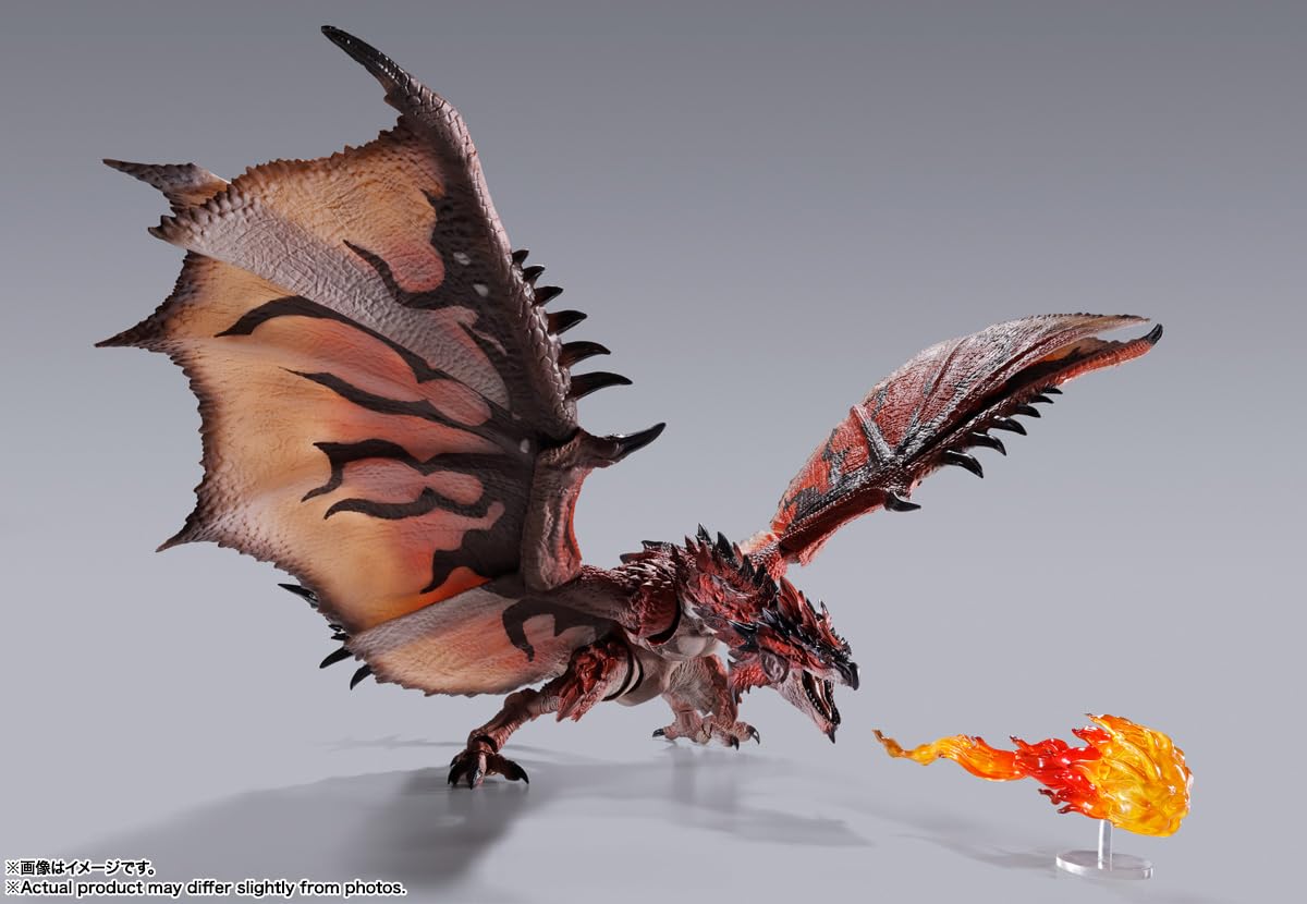 Foto 7 pulgar | Figura De Acción Tamashii Nations Monster Hunter Rathalos - Venta Internacional.