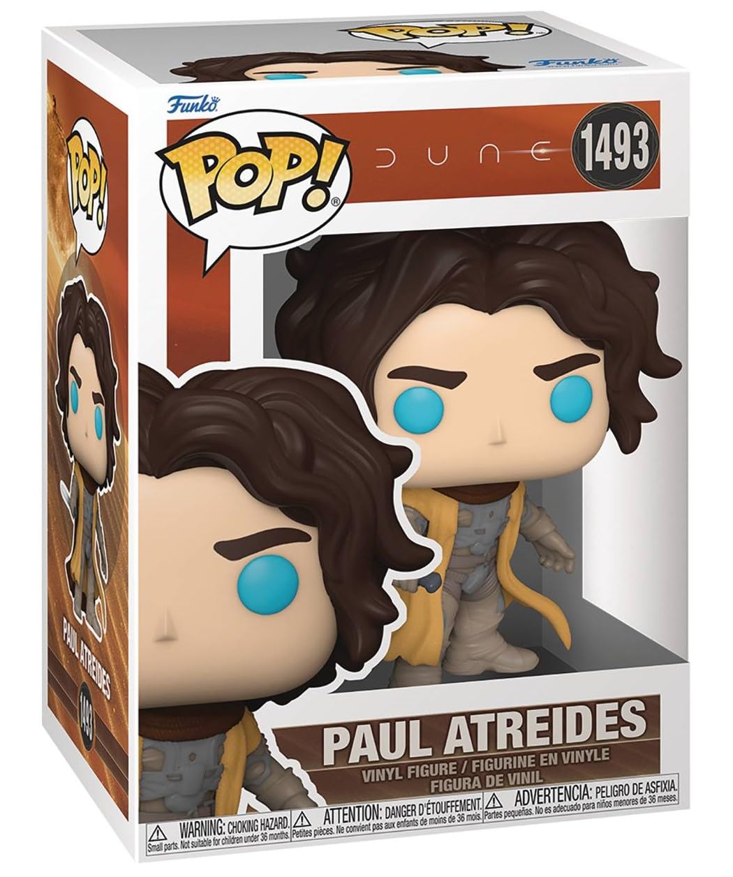 Foto 4 pulgar | Figura De Vinilo Pop Movies Dune: Segunda Parte Paul Atreides - Venta Internacional.