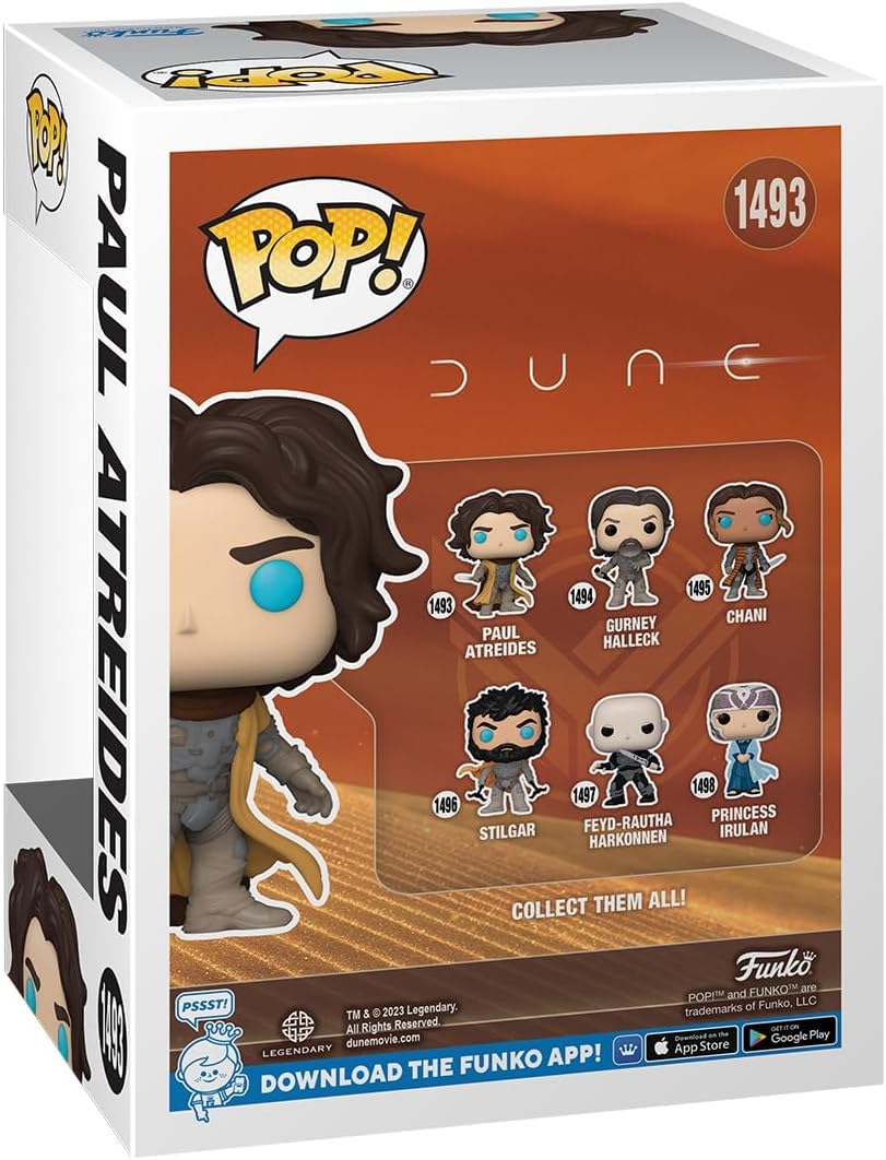 Foto 5 pulgar | Figura De Vinilo Pop Movies Dune: Segunda Parte Paul Atreides - Venta Internacional.