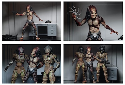 Foto 3 | Figura De Acción Neca Collectible Predator 2018 Fugitive 7 Pulgadas - Venta Internacional.