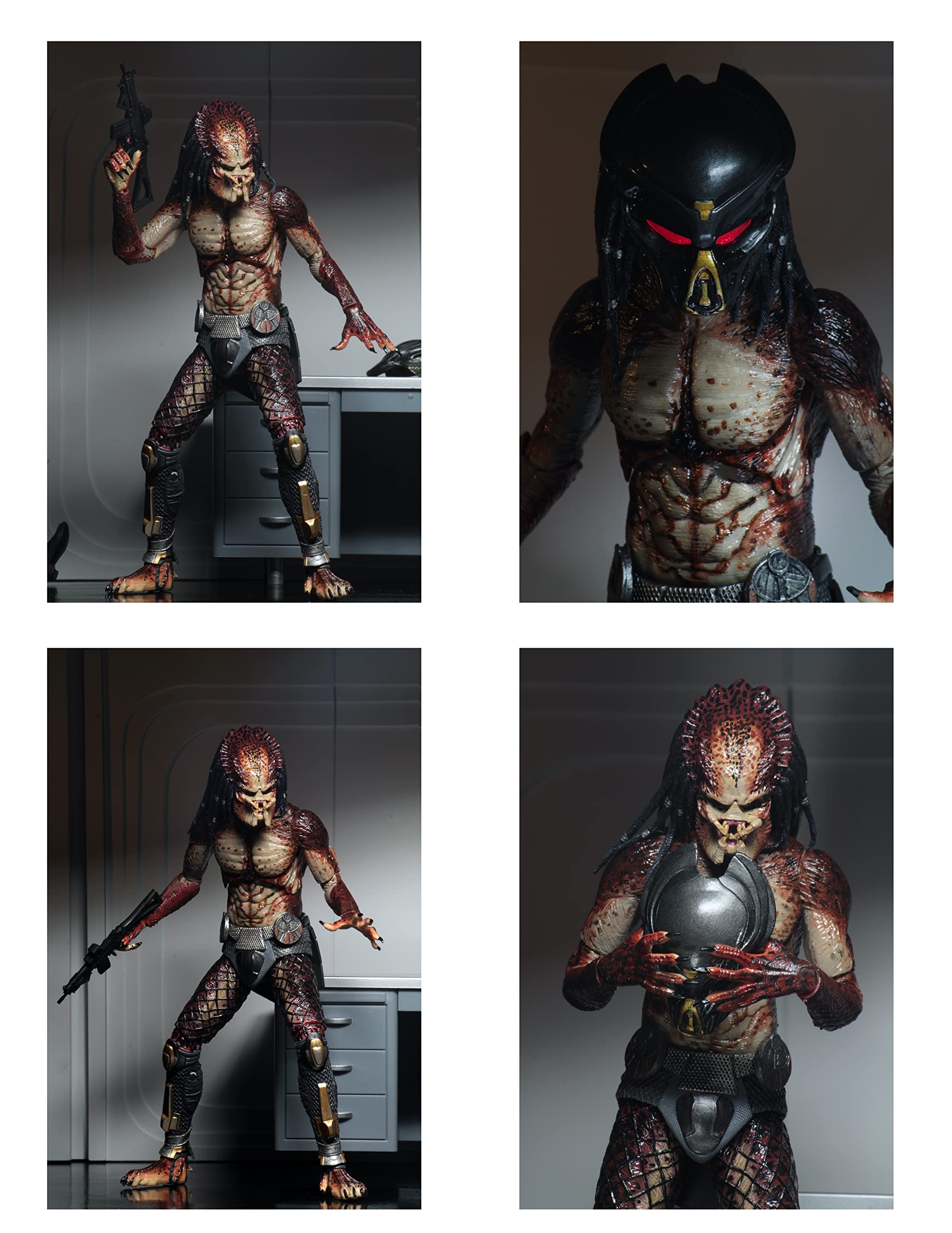 Foto 5 pulgar | Figura De Acción Neca Collectible Predator 2018 Fugitive 7 Pulgadas - Venta Internacional.
