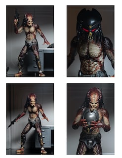 Foto 4 | Figura De Acción Neca Collectible Predator 2018 Fugitive 7 Pulgadas - Venta Internacional.