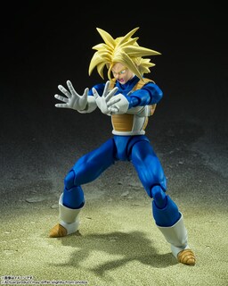 Foto 4 | Figura De Acción Tamashii Nations Dragon Ball Z Super Saiyan Trunks - Venta Internacional.