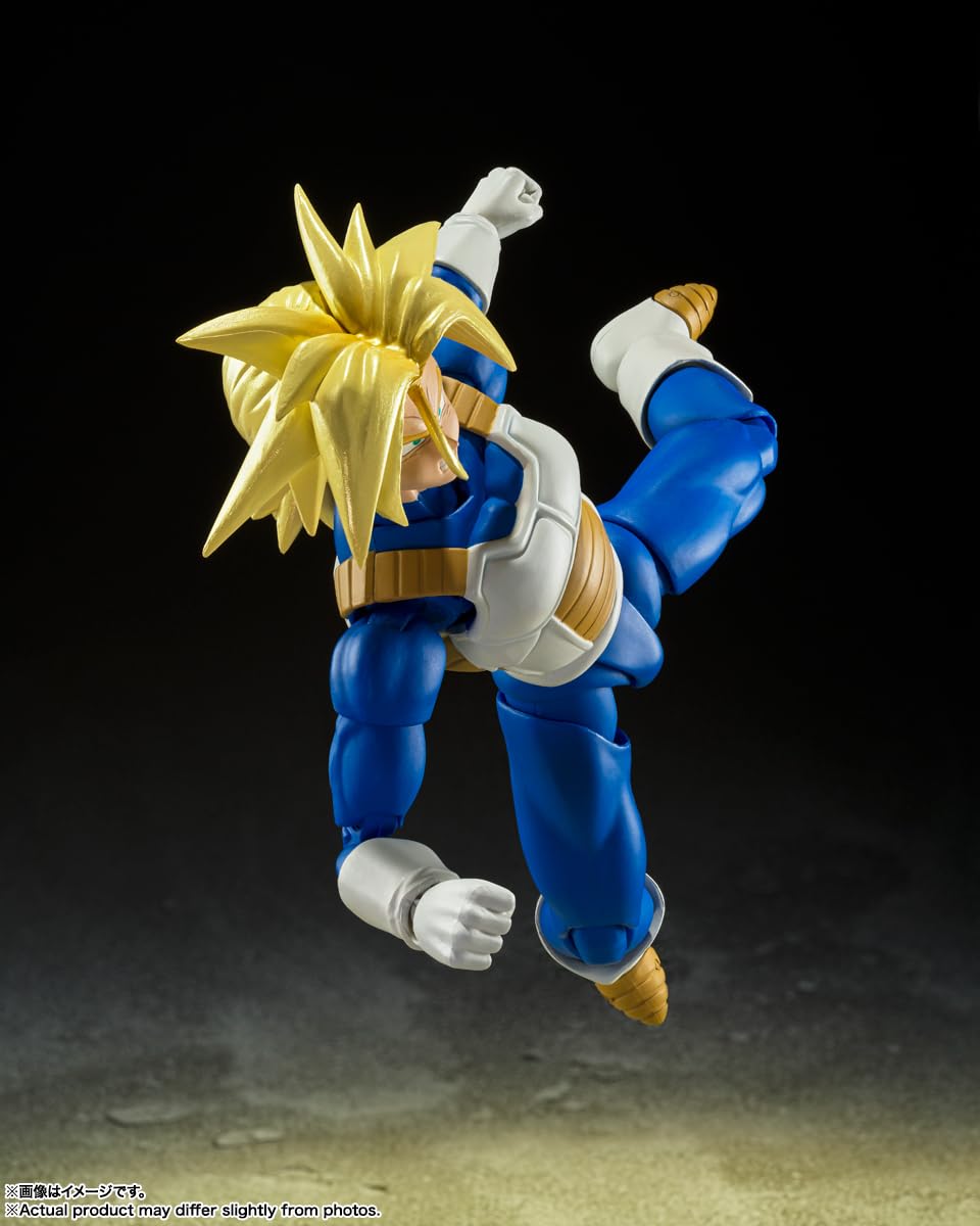 Foto 6 pulgar | Figura De Acción Tamashii Nations Dragon Ball Z Super Saiyan Trunks - Venta Internacional.