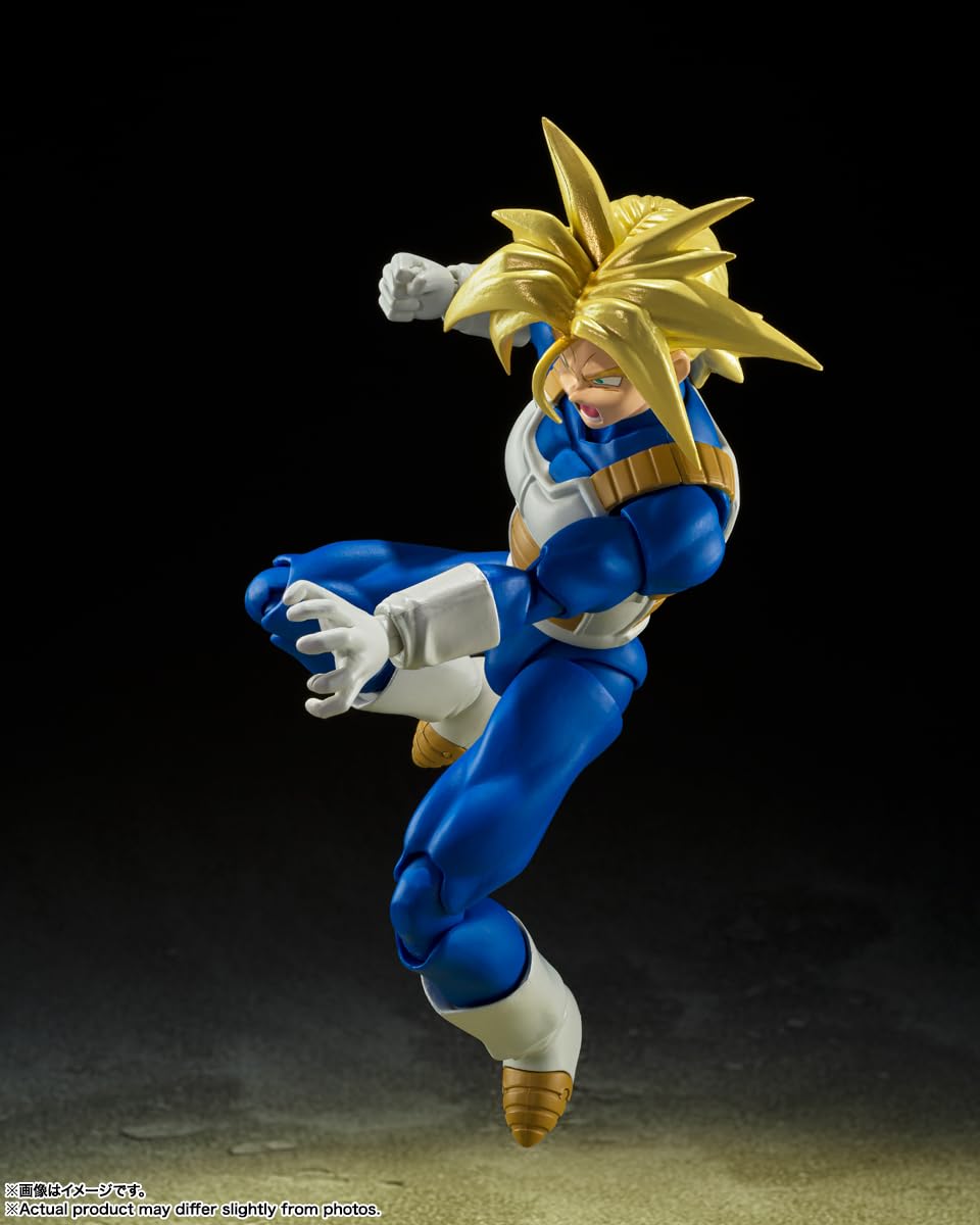 Foto 7 pulgar | Figura De Acción Tamashii Nations Dragon Ball Z Super Saiyan Trunks - Venta Internacional.