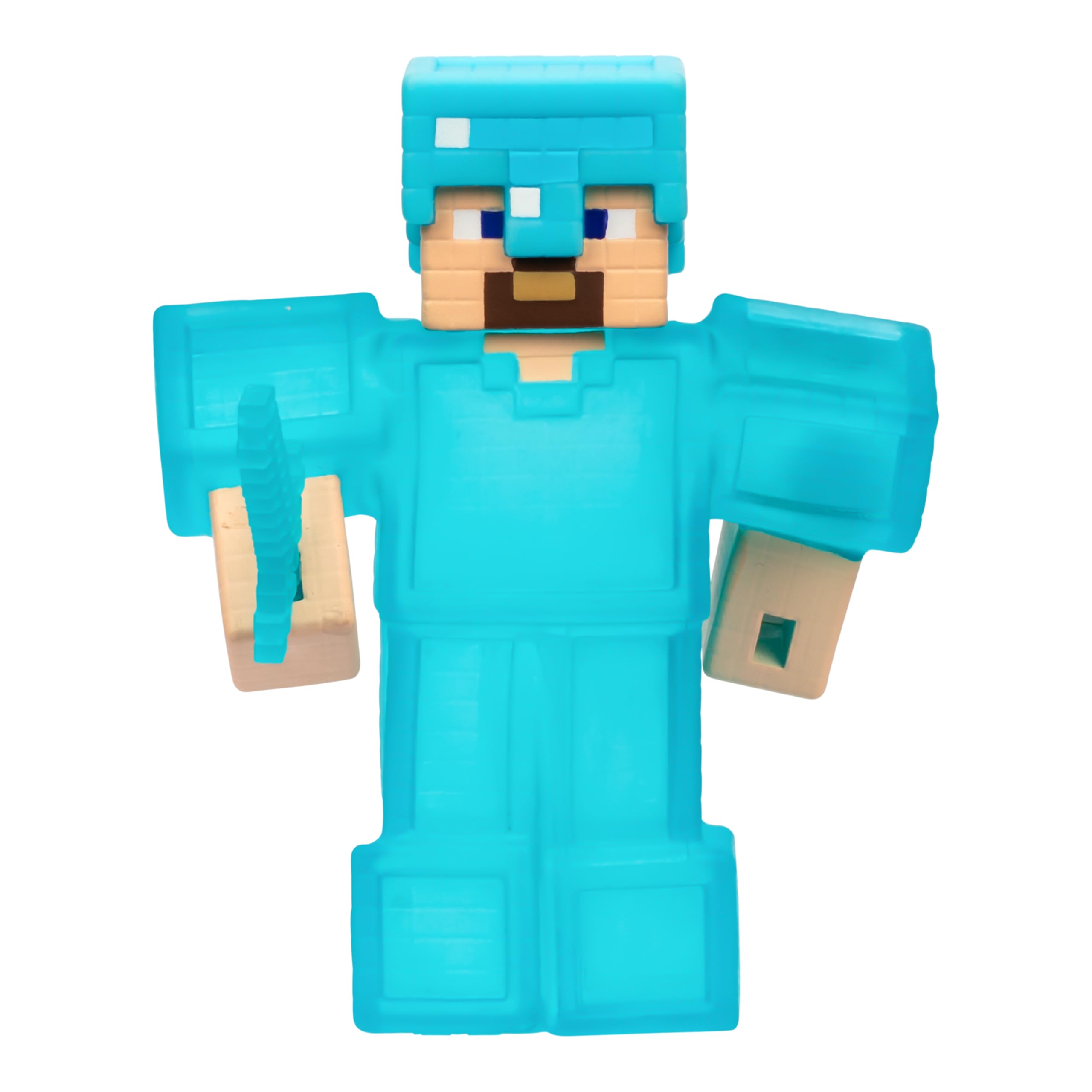 Juguete Sensorial Heroes Of Goo Jit Zu Minecraft Steve Con Diamante - Venta Internacional.