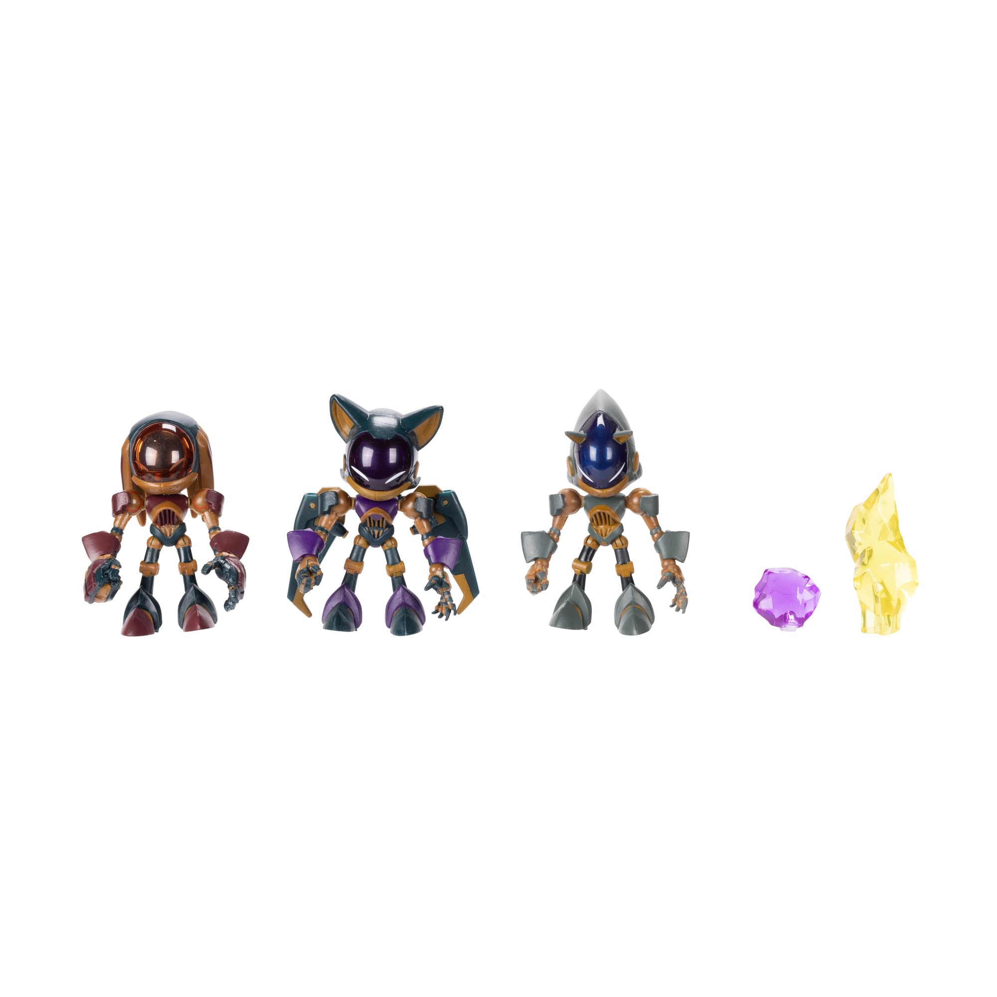 Foto 3 pulgar | Figuras De Acción Sonic Prime The Grim De 2.5 Pulgadas, 5 Piezas - Venta Internacional.