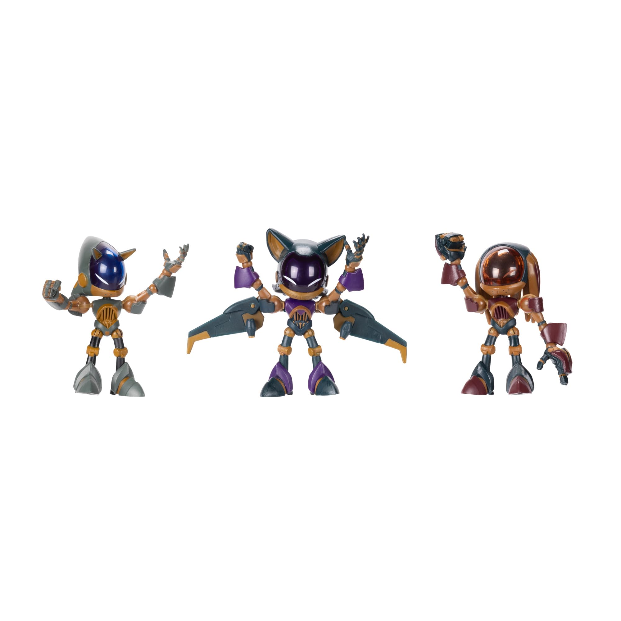 Foto 8 pulgar | Figuras De Acción Sonic Prime The Grim De 2.5 Pulgadas, 5 Piezas - Venta Internacional.