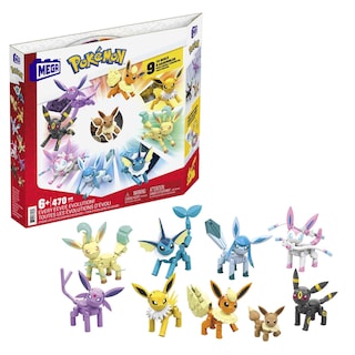 Foto 1 | Set De Juguetes De Construcción Mega Pokémon Every Eevee Evolution 470 Piezas - Venta Internacional.