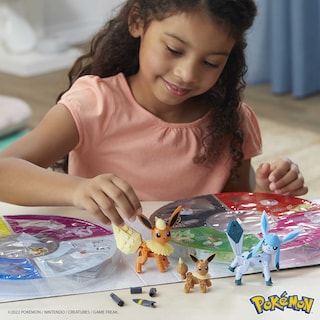 Foto 3 | Set De Juguetes De Construcción Mega Pokémon Every Eevee Evolution 470 Piezas - Venta Internacional.