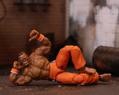 Foto 3 | Figura De Acción Jada Toys Street Fighter Ii Dee Jay 6'' - Venta Internacional.