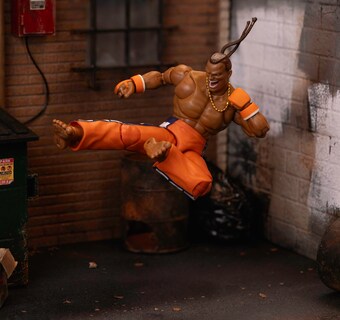 Foto 5 | Figura De Acción Jada Toys Street Fighter Ii Dee Jay 6'' - Venta Internacional.