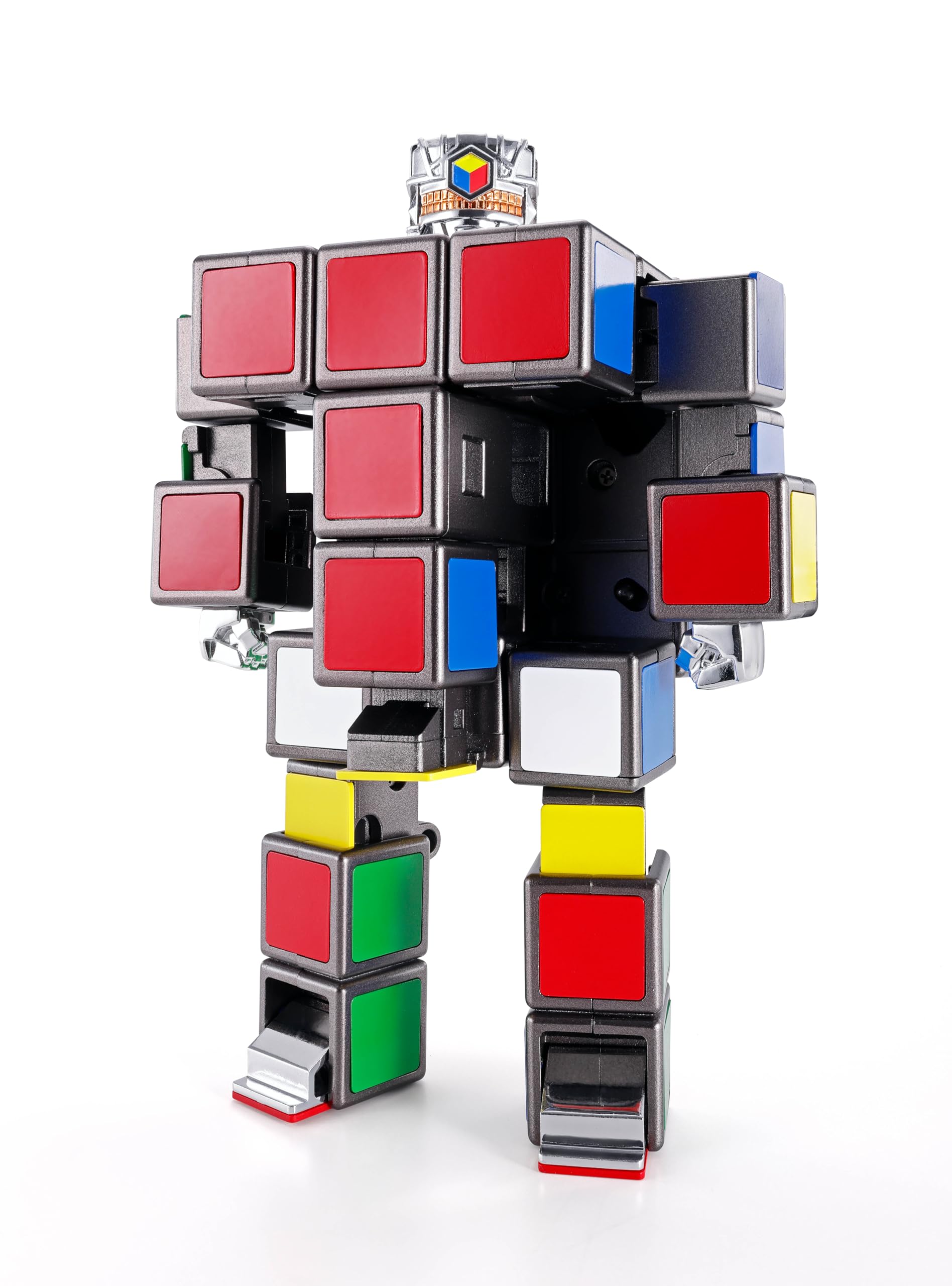 Foto 3 pulgar | Figura Tamashii Nations Rubik's Cube Robo Chokogin Bandai - Venta Internacional.
