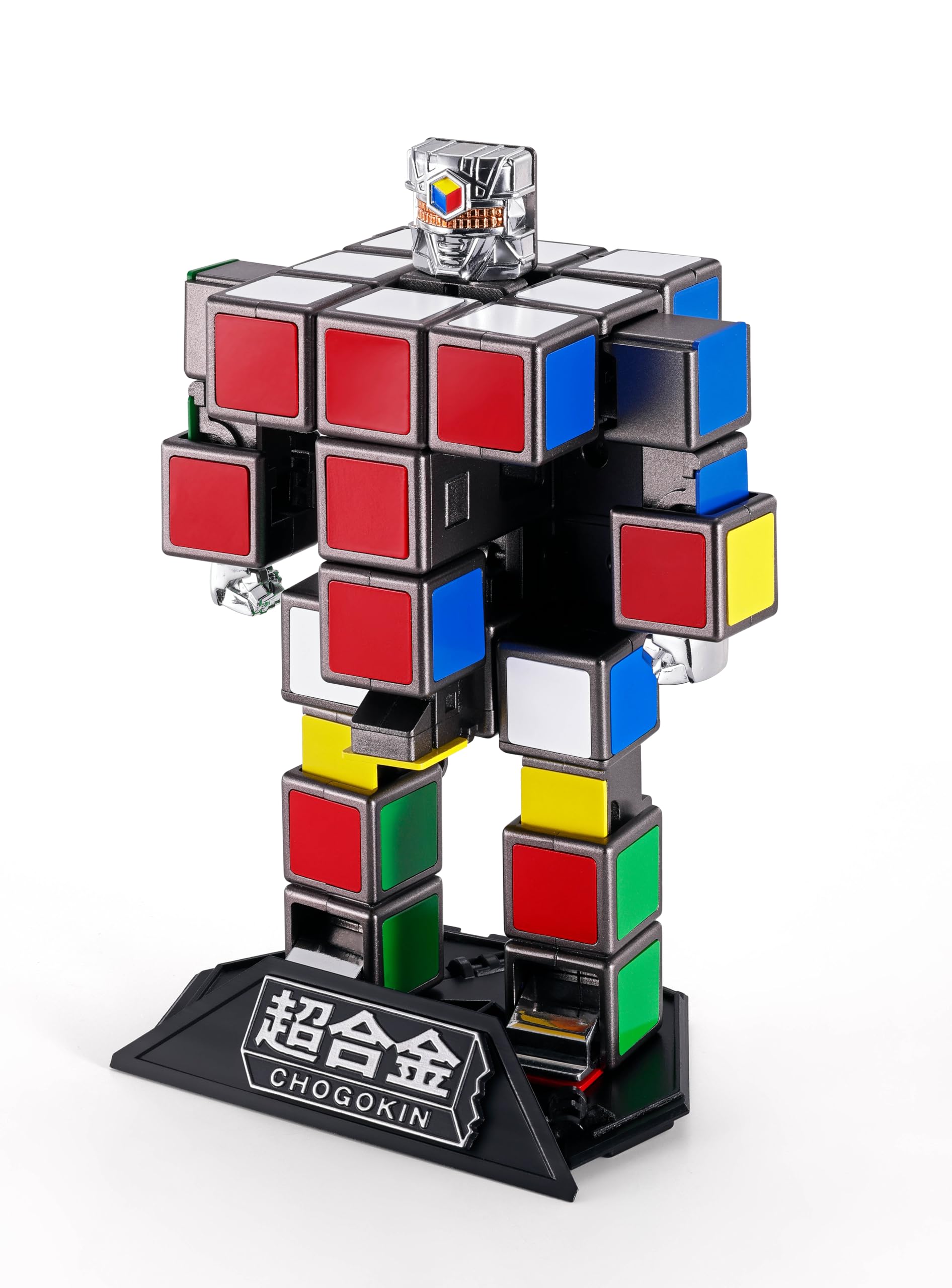 Foto 4 pulgar | Figura Tamashii Nations Rubik's Cube Robo Chokogin Bandai - Venta Internacional.