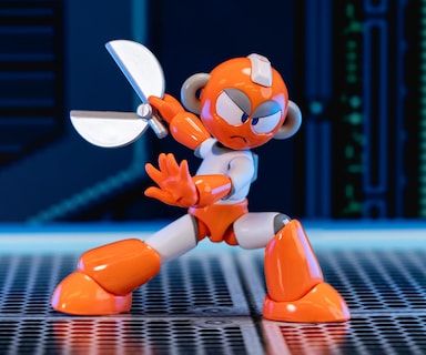 Foto 4 | Figura De Acción Jada Mega Man 4 Cut Man A Escala 1:12 Con Accesorios - Venta Internacional.
