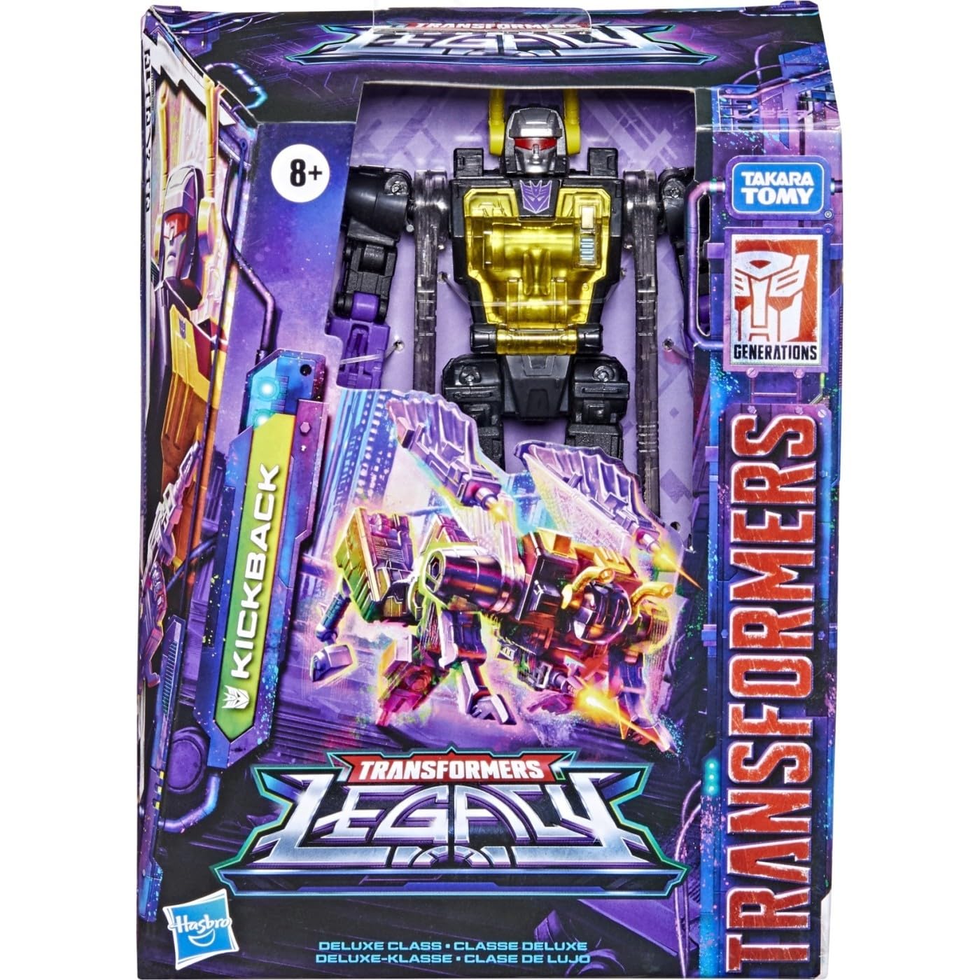 Foto 2 | Figura De Acción Transformers Legacy Deluxe Kickback 14 Cm - Venta Internacional.