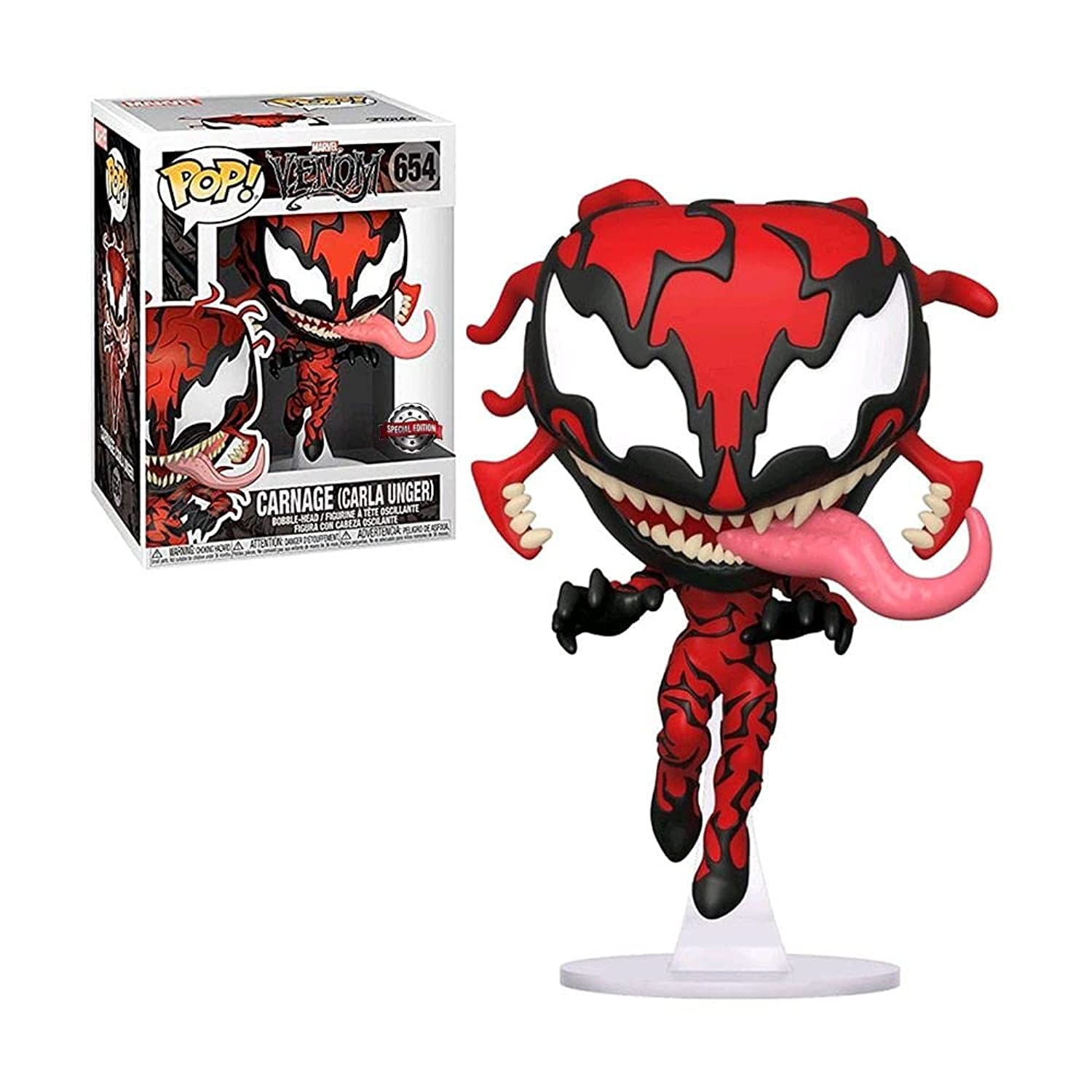 Foto 2 pulgar | Figura De Vinilo Funko Pop Venom Carnage Carla Unger Marvel - Venta Internacional.