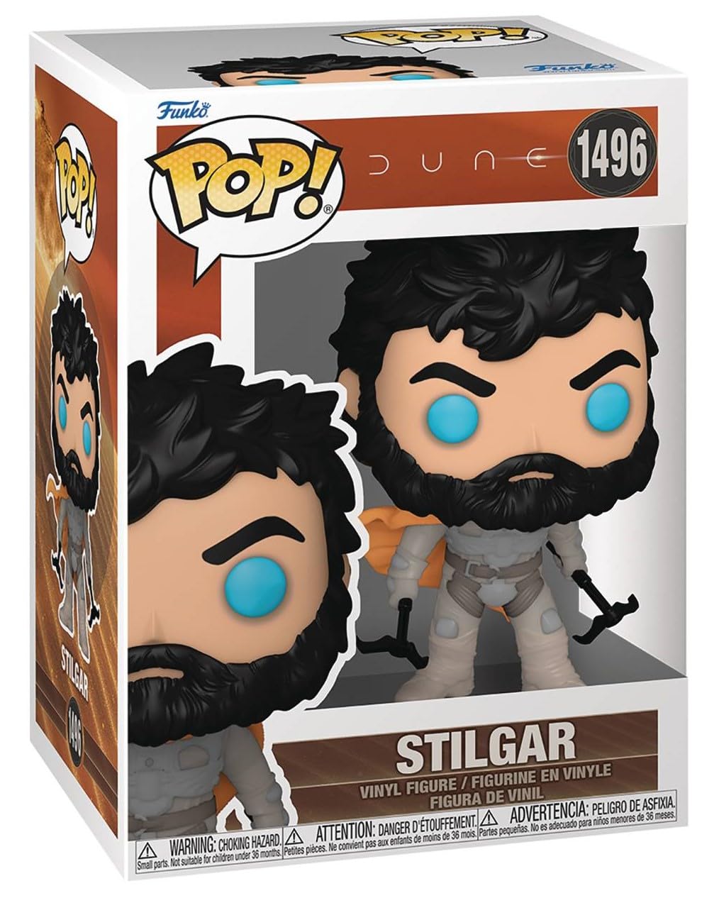 Foto 3 | Figura De Vinilo Pop Movies Dune: Part Two Stilgar Funko - Venta Internacional.