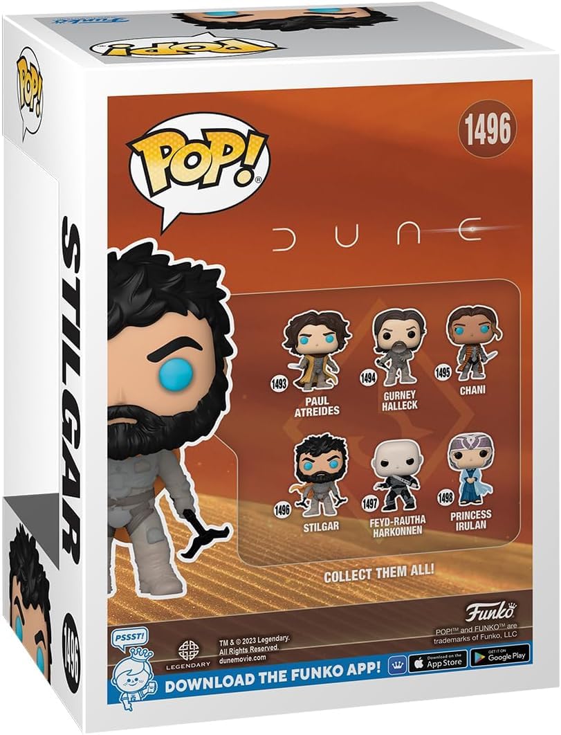 Foto 5 pulgar | Figura De Vinilo Pop Movies Dune: Part Two Stilgar Funko - Venta Internacional.
