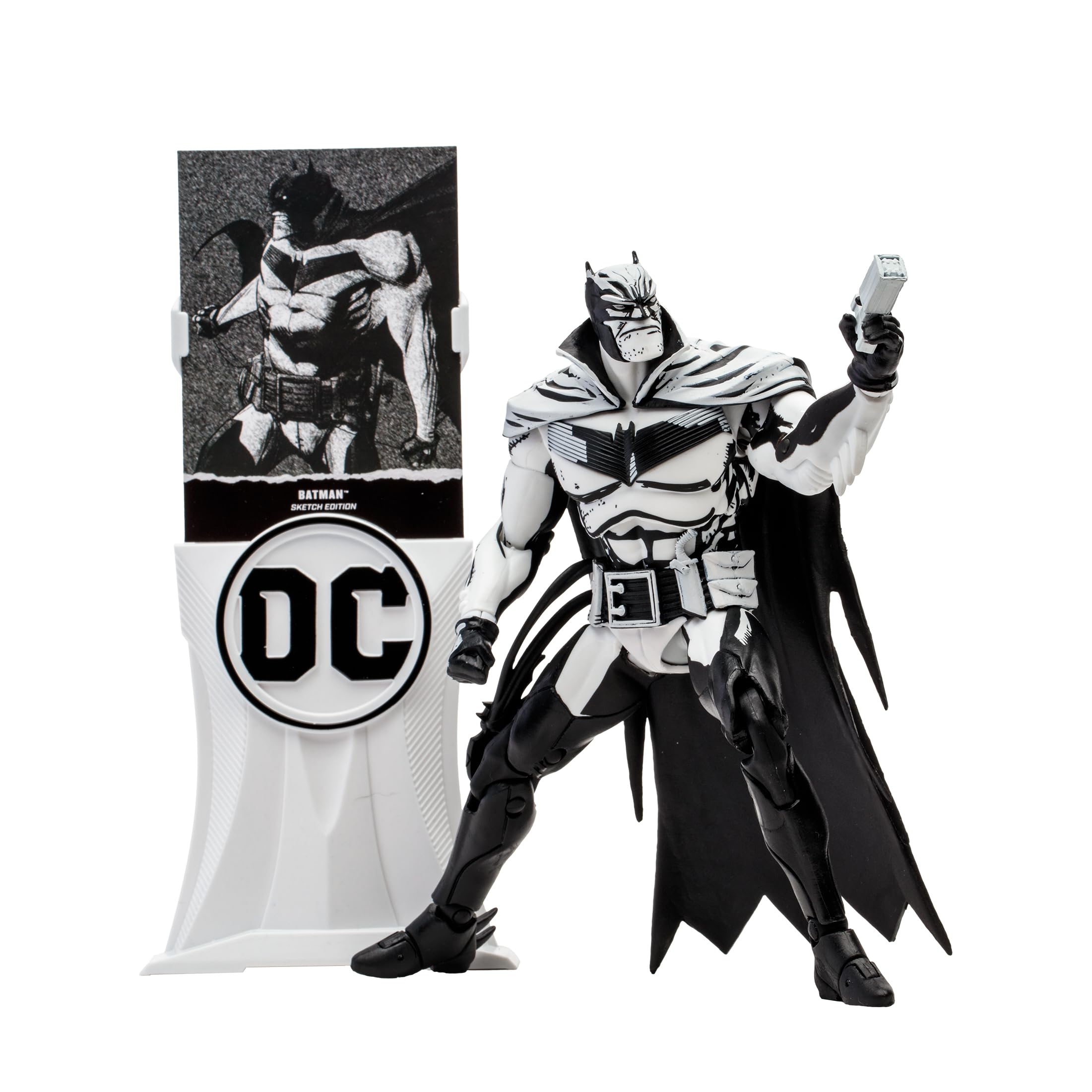 Foto 4 pulgar | Figura De Acción Dc Comics Tm17053 Batman Black De 7 Pulgadas - Venta Internacional.