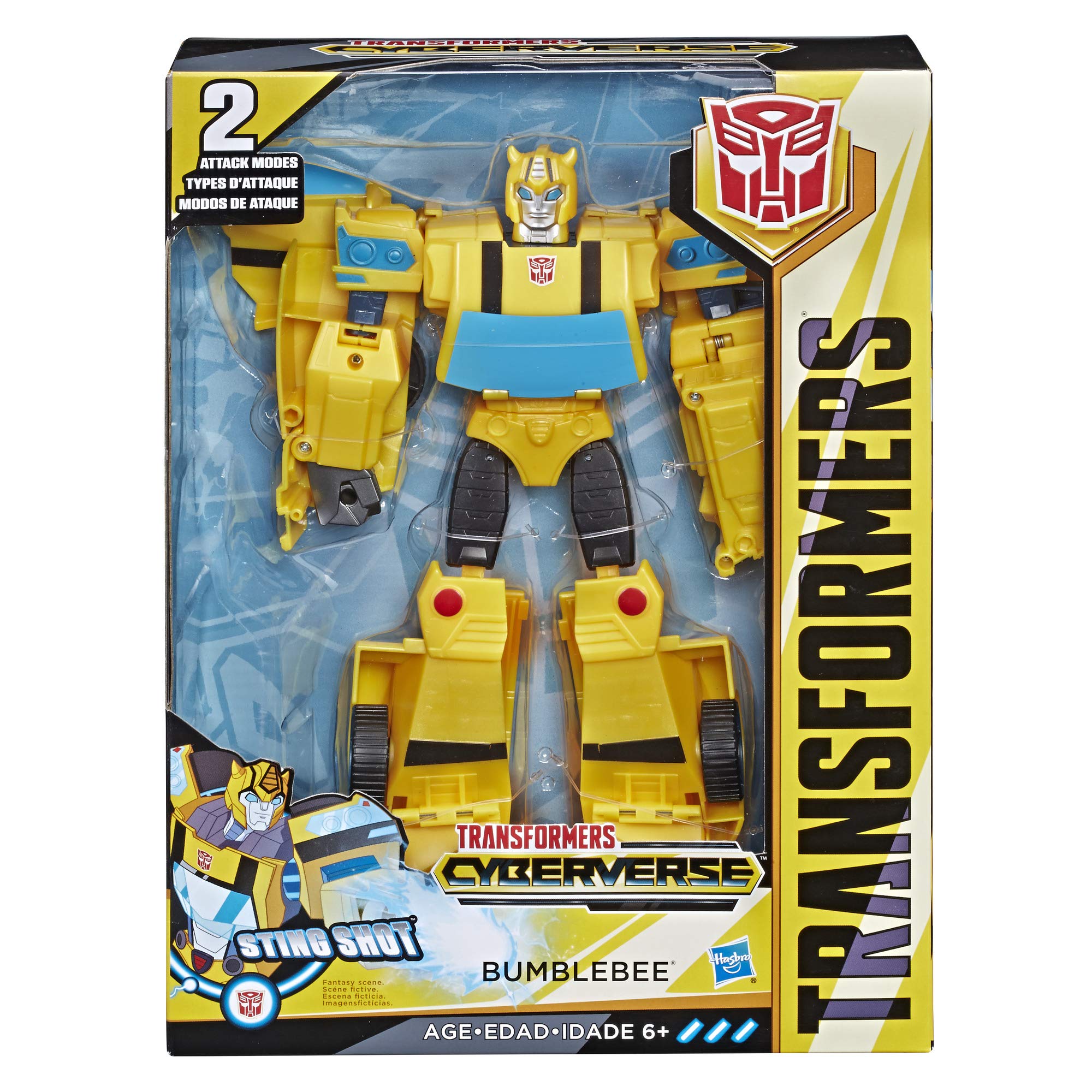 Foto 3 pulgar | Figura De Acción Toy Transformers Cyberverse Ultimate Bumblebee - Venta Internacional.