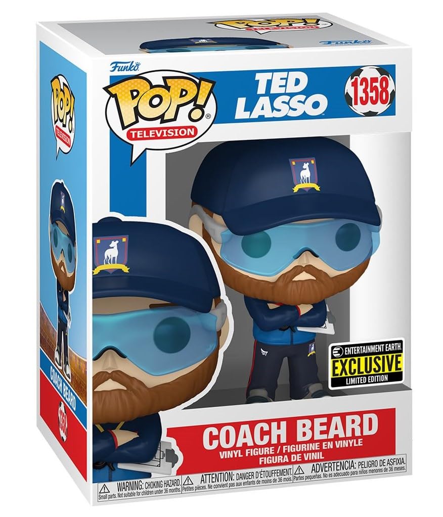 Foto 3 pulgar | Figura De Vinilo Funko Pop Tv: Ted Lasso Coach Beard Con Funda - Venta Internacional.