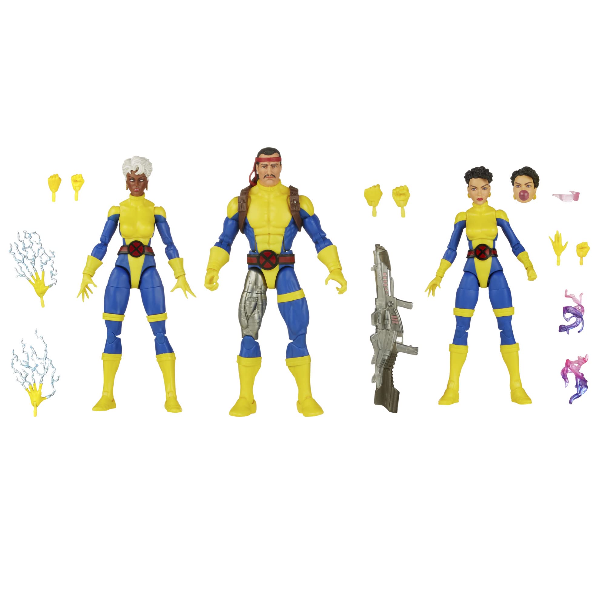 Foto 2 pulgar | Set De Figuras De Acción Marvel Legends Series X-men 60th Anniv. - Venta Internacional.