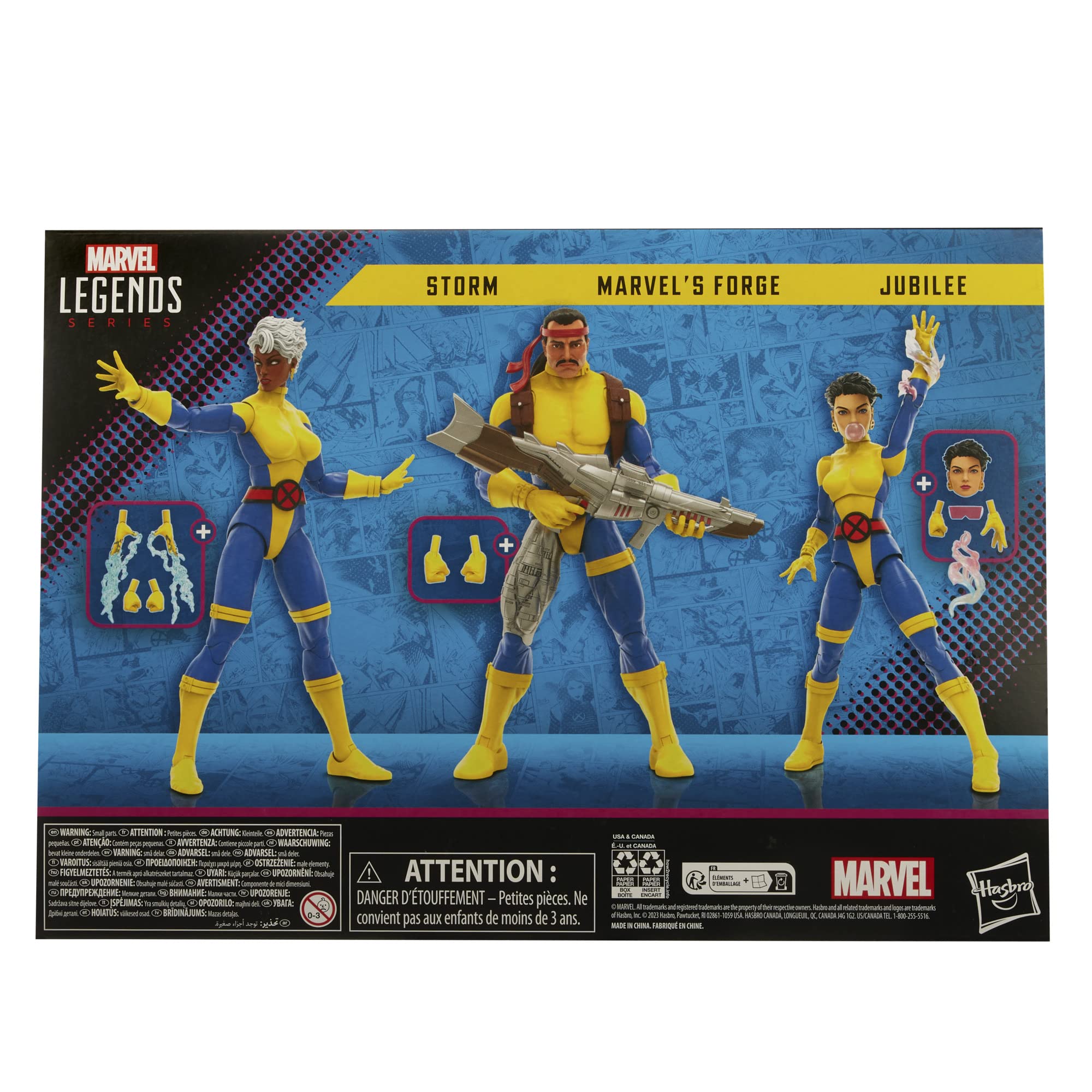 Foto 4 pulgar | Set De Figuras De Acción Marvel Legends Series X-men 60th Anniv. - Venta Internacional.