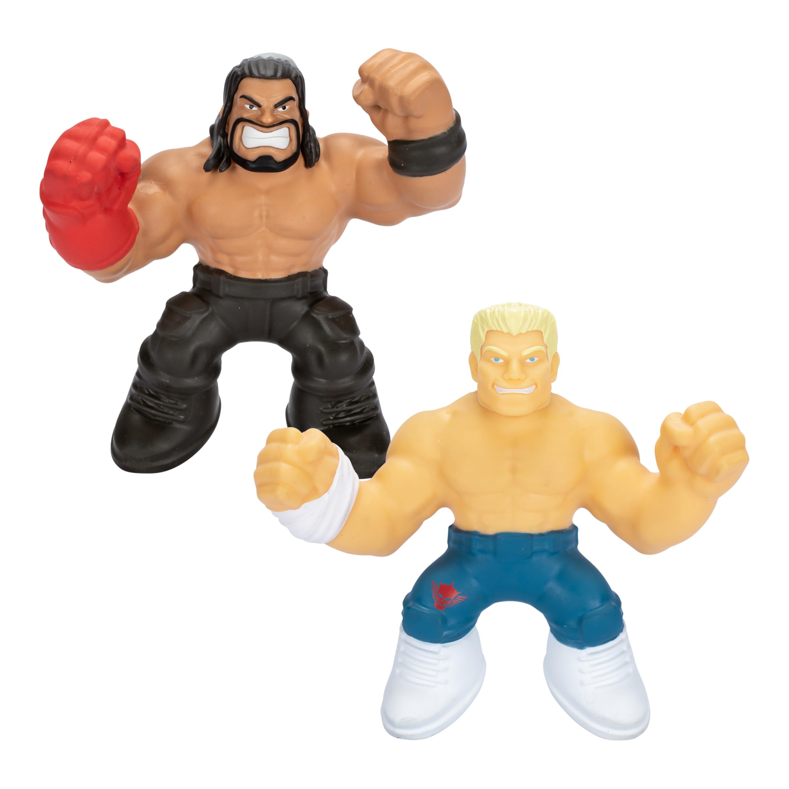 Foto 2 pulgar | Paquete De 2 Unidades De Toy Heroes Of Goo Para Wwe Stretchy Superstars - Venta Internacional.