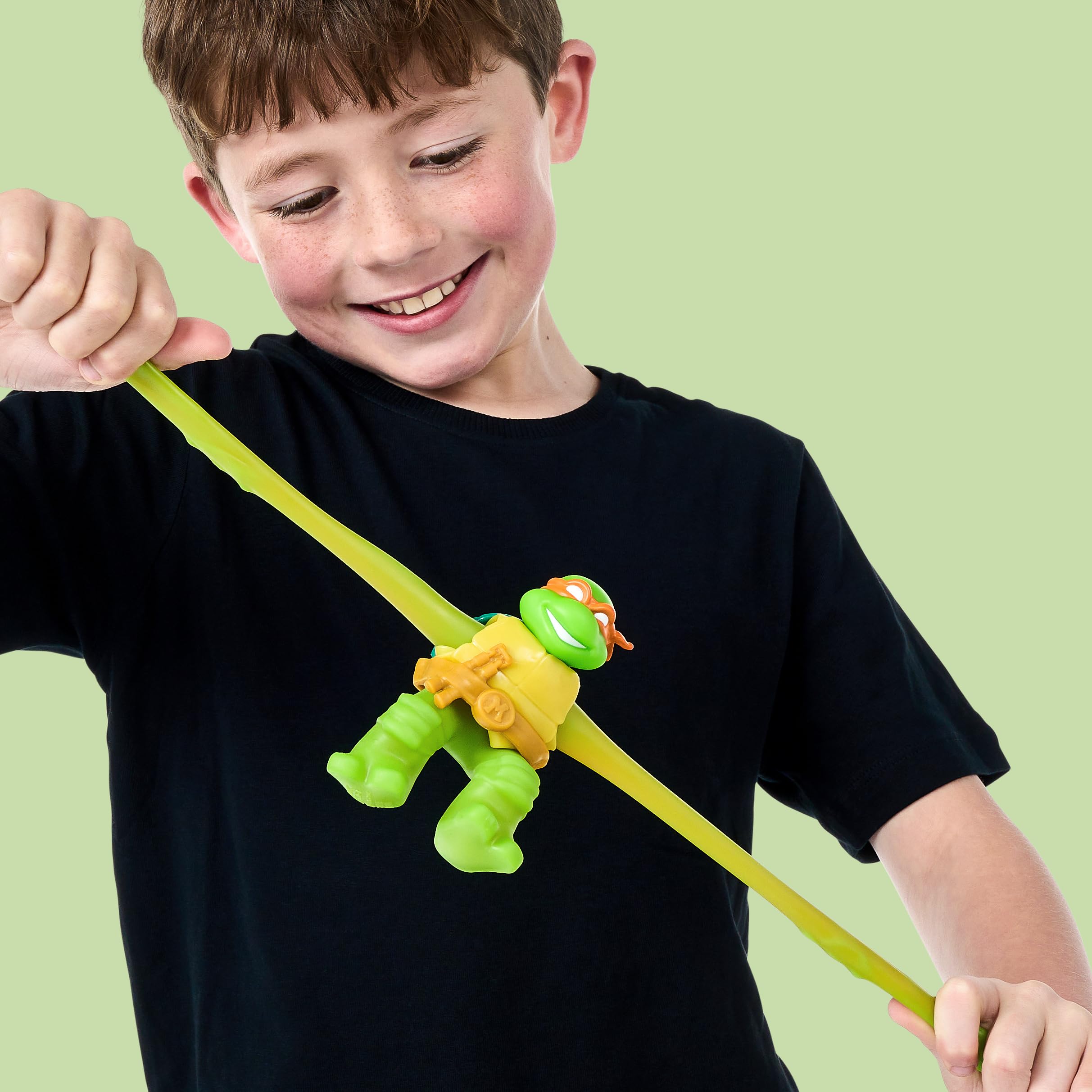 Foto 6 pulgar | Figuras De Acción Heroes Of Goo Jit Zu Tmnt, Paquete De 2 Unidades Donatello Y Michelangelo - Venta Internacional.