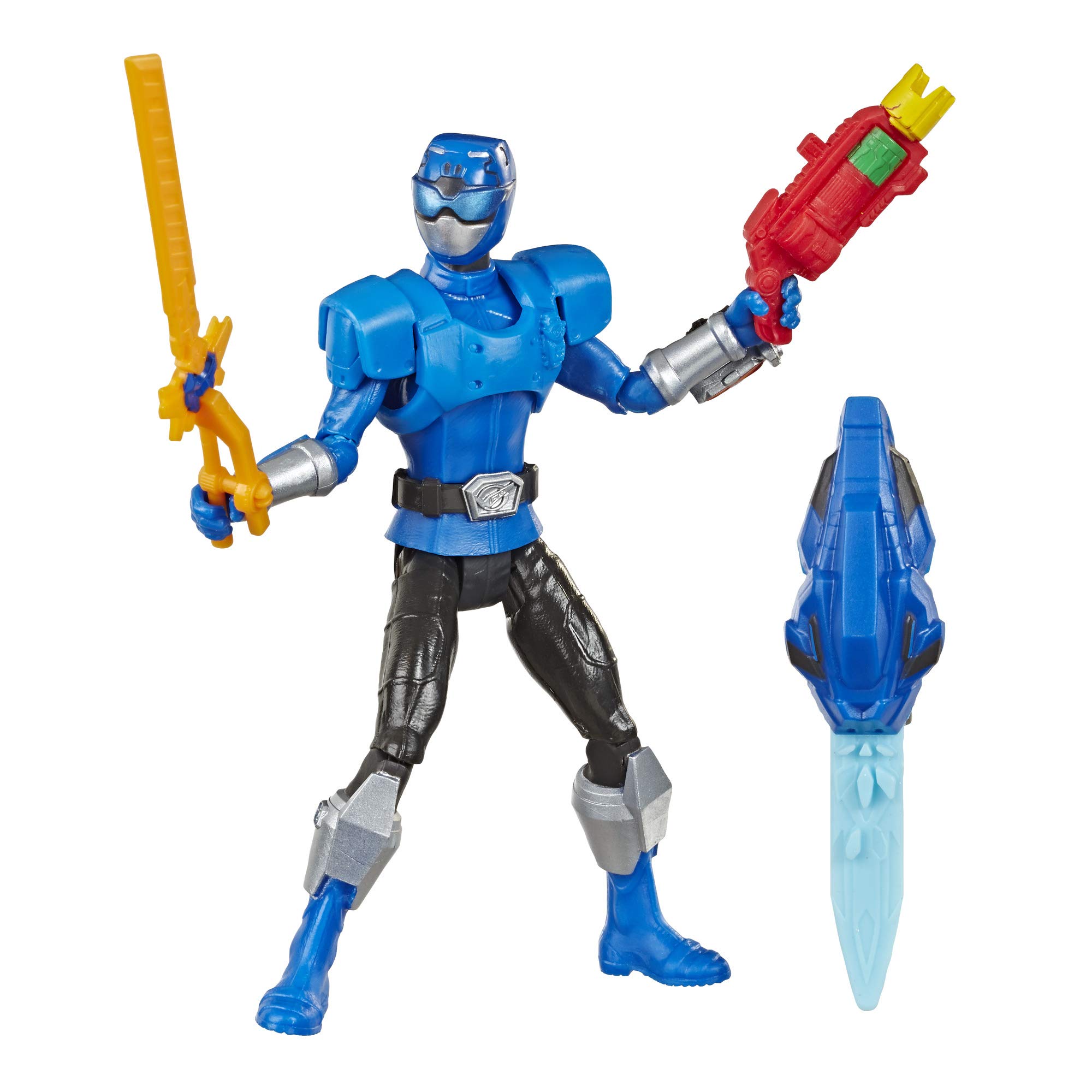 Foto 2 pulgar | Figura De Acción Power Rangers Beast Morphers Beast-x Blue Ranger, Juguete De 6 Pulgadas - Venta Internacional.