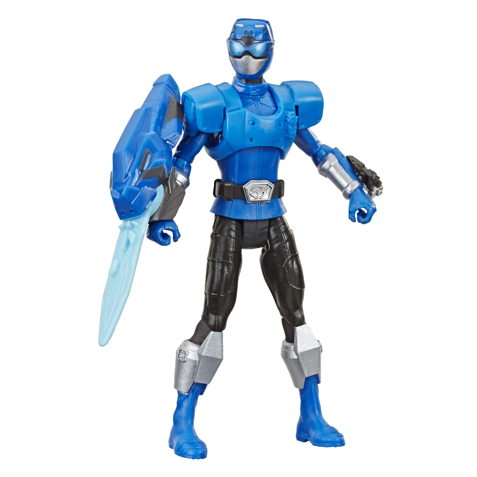Foto 3 | Figura De Acción Power Rangers Beast Morphers Beast-x Blue Ranger, Juguete De 6 Pulgadas - Venta Internacional.