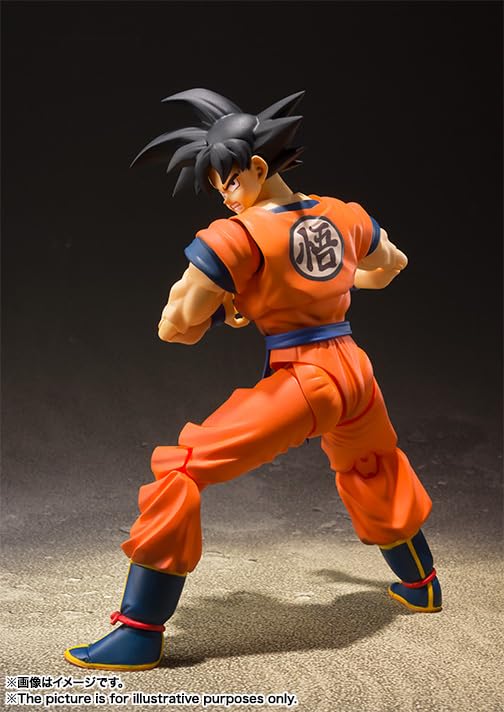 Foto 4 pulgar | Figura De Acción Bandai Namco Entertainment Dragon Ball Z Son Goku -un Saiyano Criado En La Tierra- - Venta Internaci