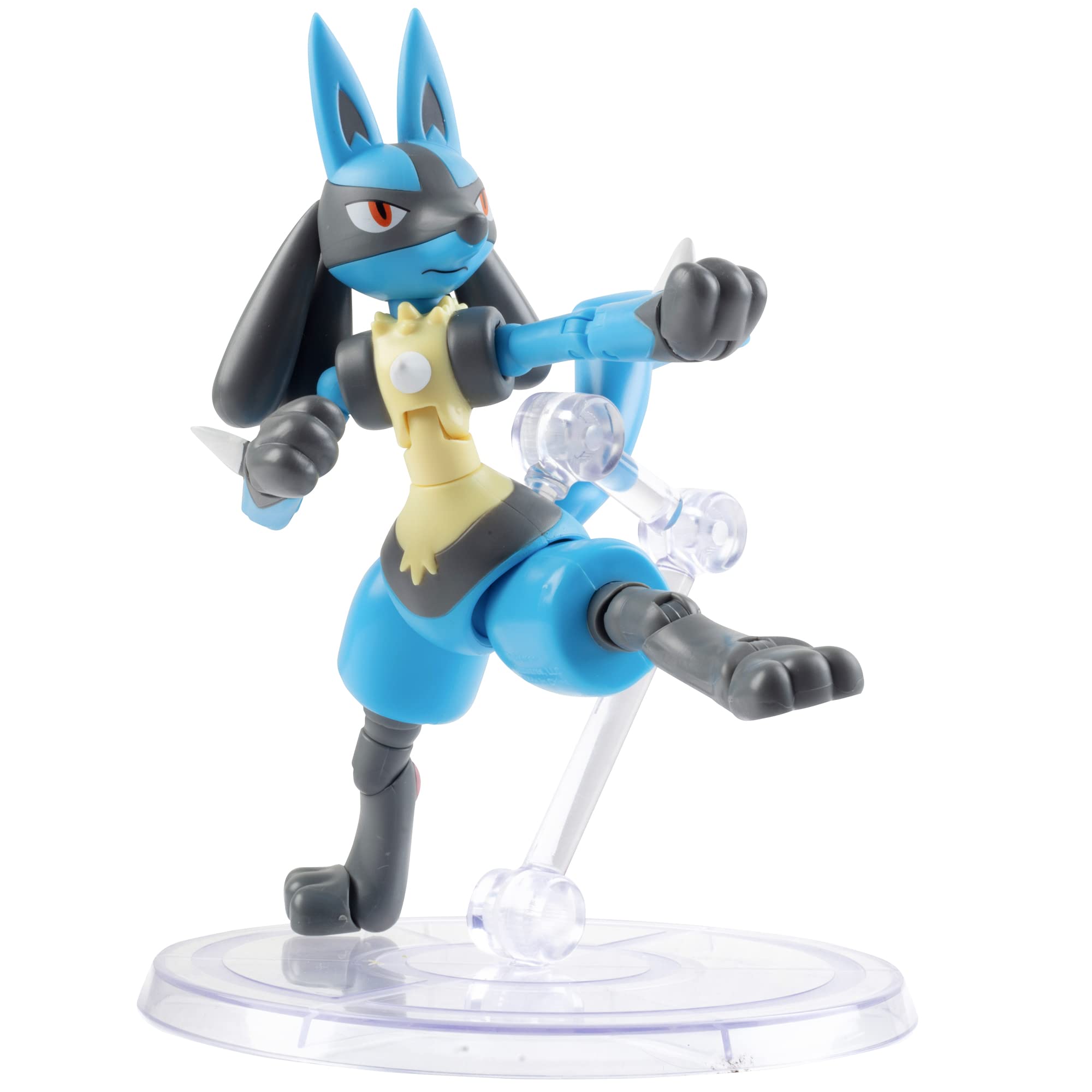 Foto 2 pulgar | Figura De Acción Jazwares Pokémon Lucario, 15 Puntos, 6 Pulgadas - Venta Internacional.