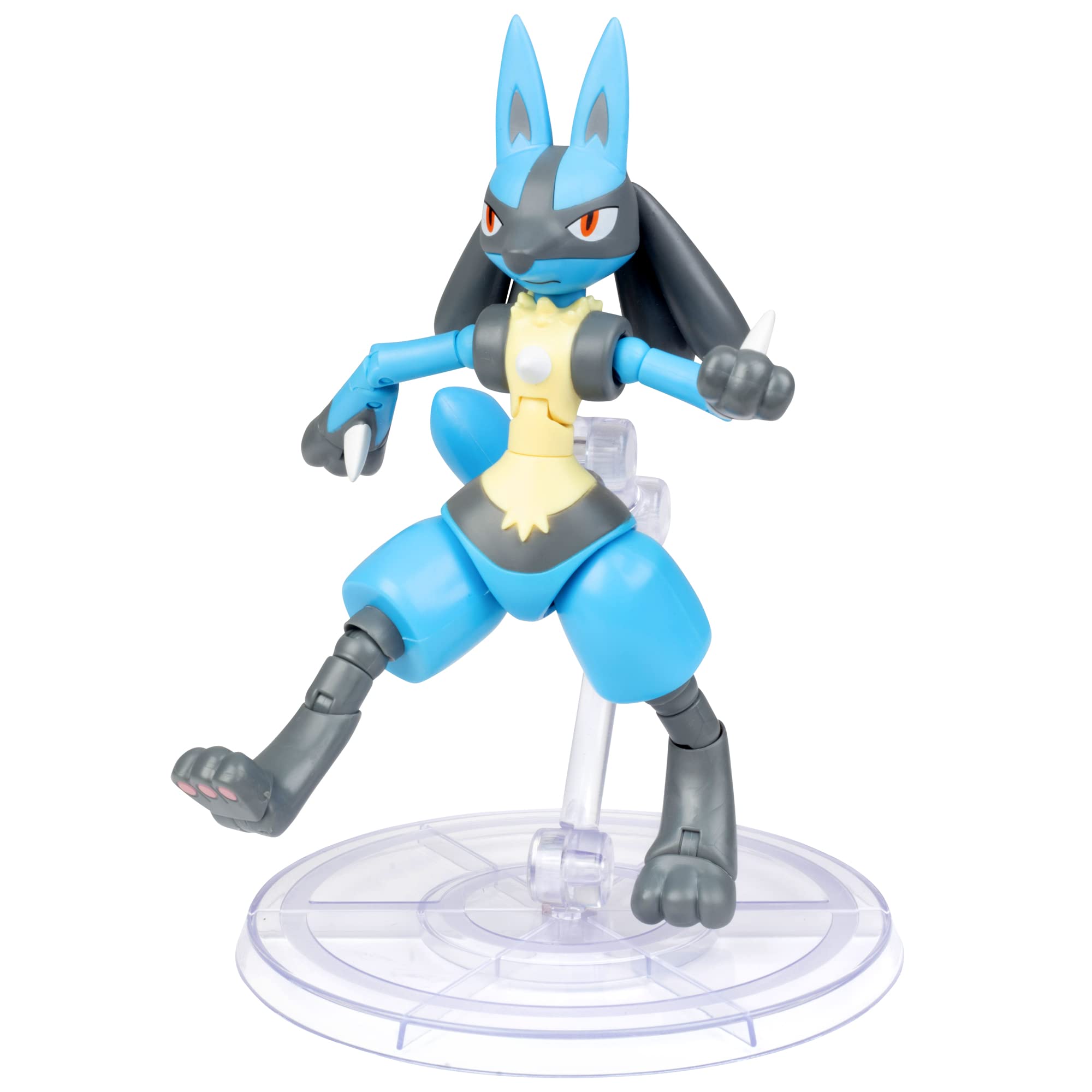 Foto 4 pulgar | Figura De Acción Jazwares Pokémon Lucario, 15 Puntos, 6 Pulgadas - Venta Internacional.
