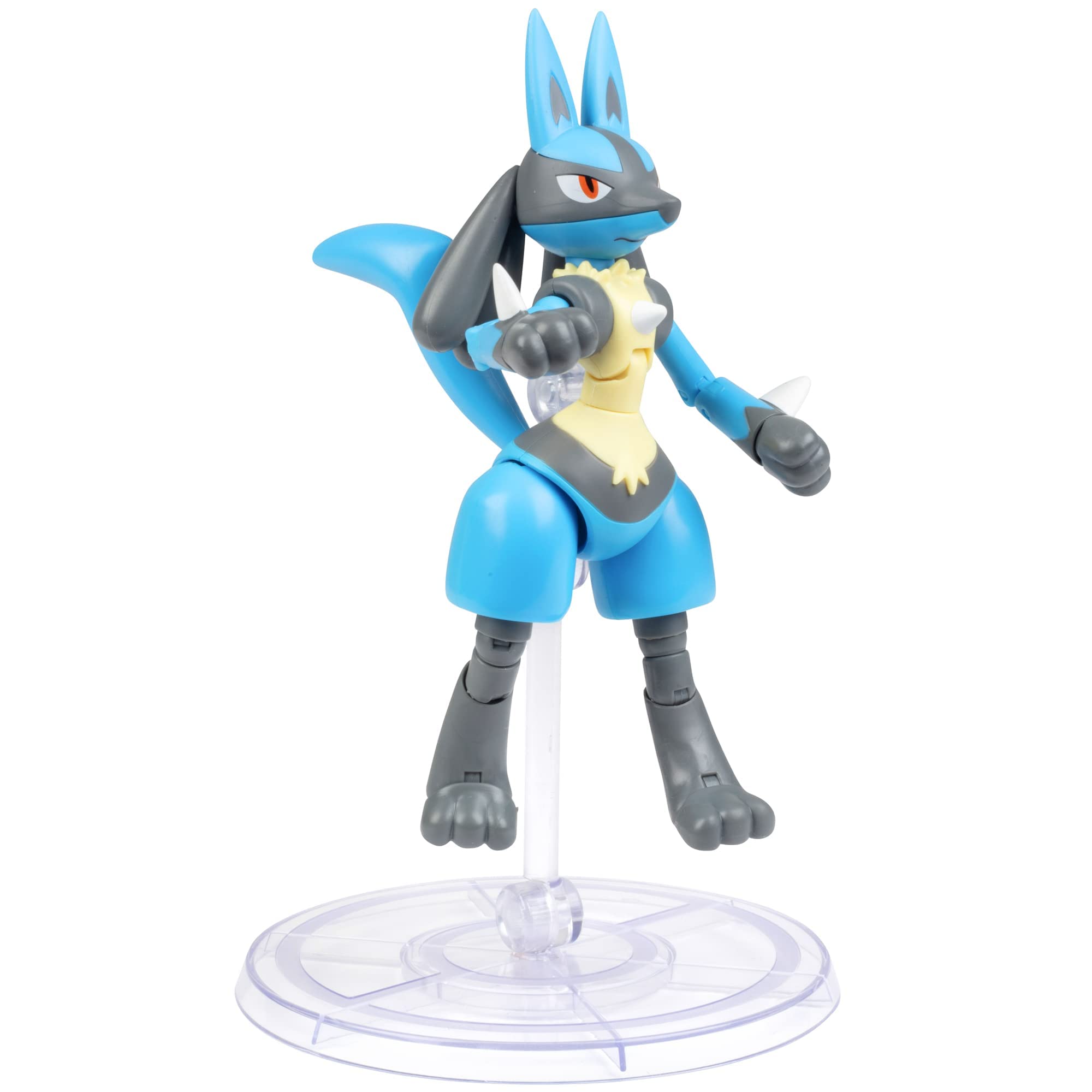 Foto 5 pulgar | Figura De Acción Jazwares Pokémon Lucario, 15 Puntos, 6 Pulgadas - Venta Internacional.