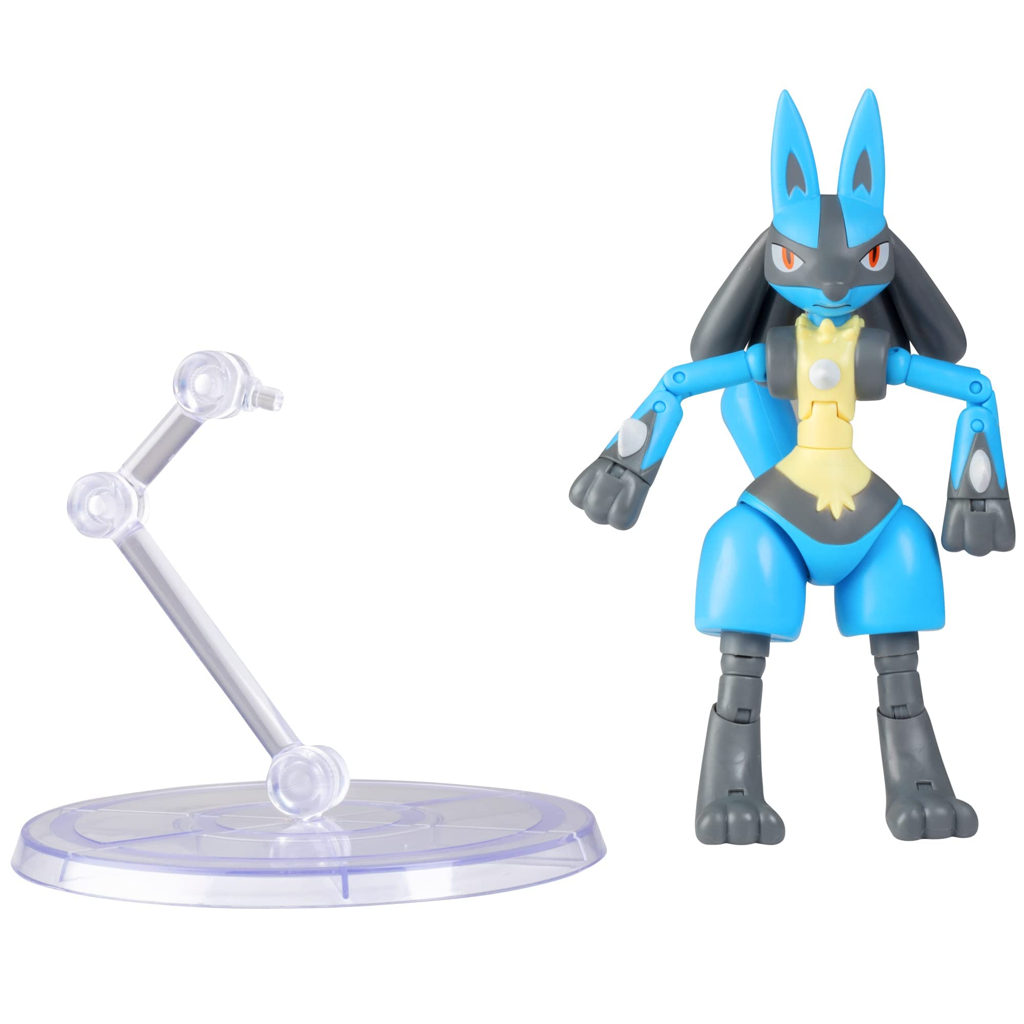 Foto 6 pulgar | Figura De Acción Jazwares Pokémon Lucario, 15 Puntos, 6 Pulgadas - Venta Internacional.