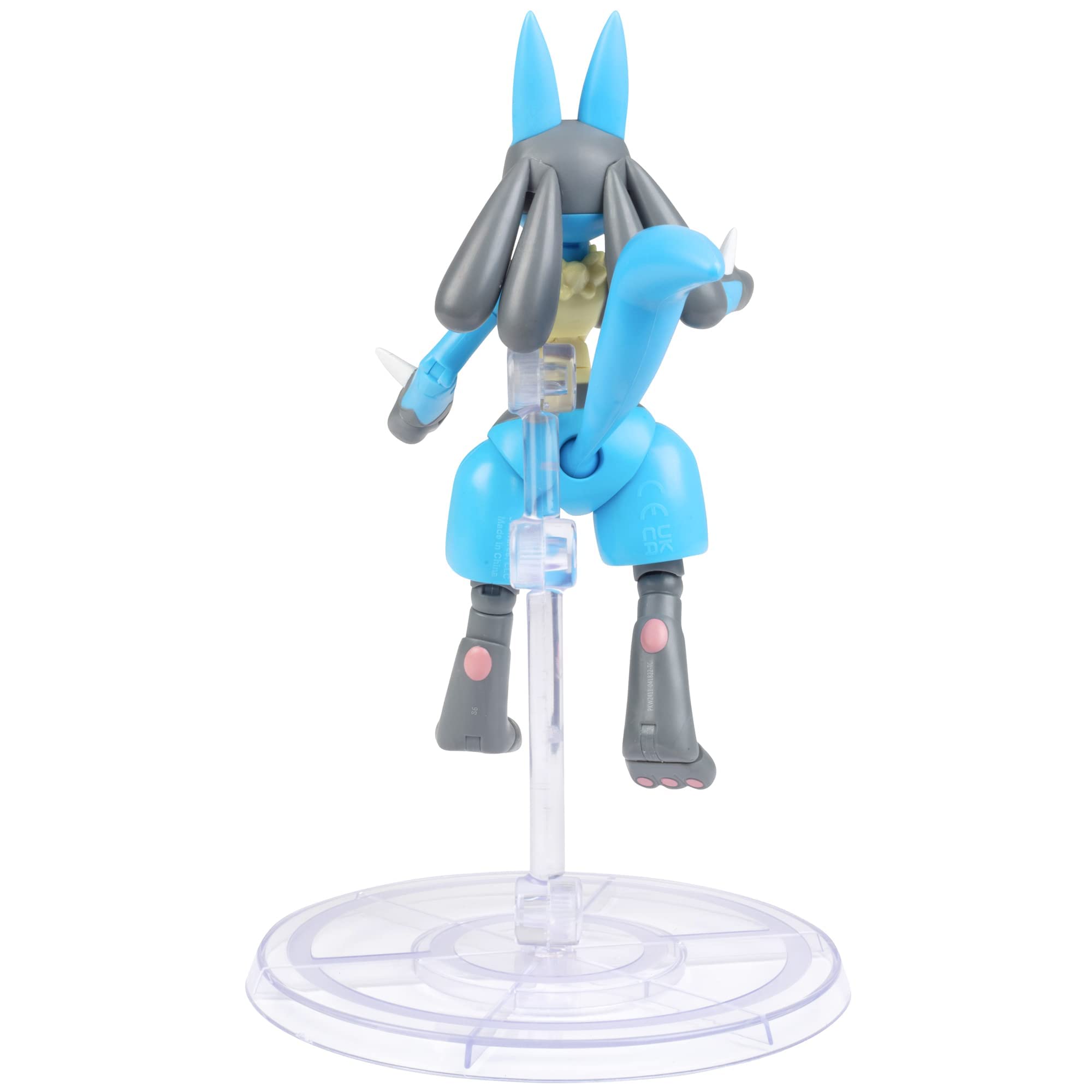 Foto 7 pulgar | Figura De Acción Jazwares Pokémon Lucario, 15 Puntos, 6 Pulgadas - Venta Internacional.