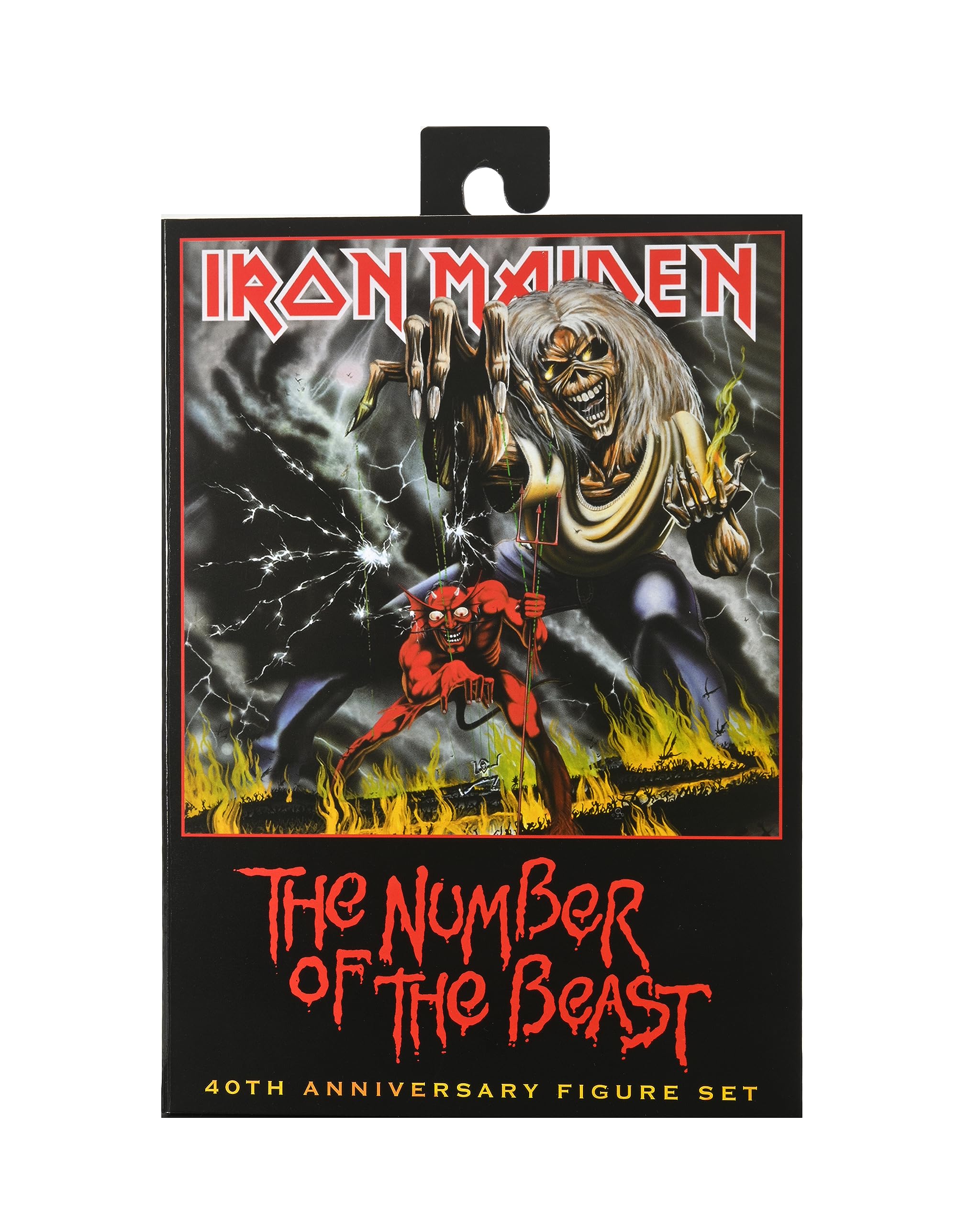 Figura De Acción Neca Iron Maiden Ultimate Number Of The Beast - Venta Internacional.