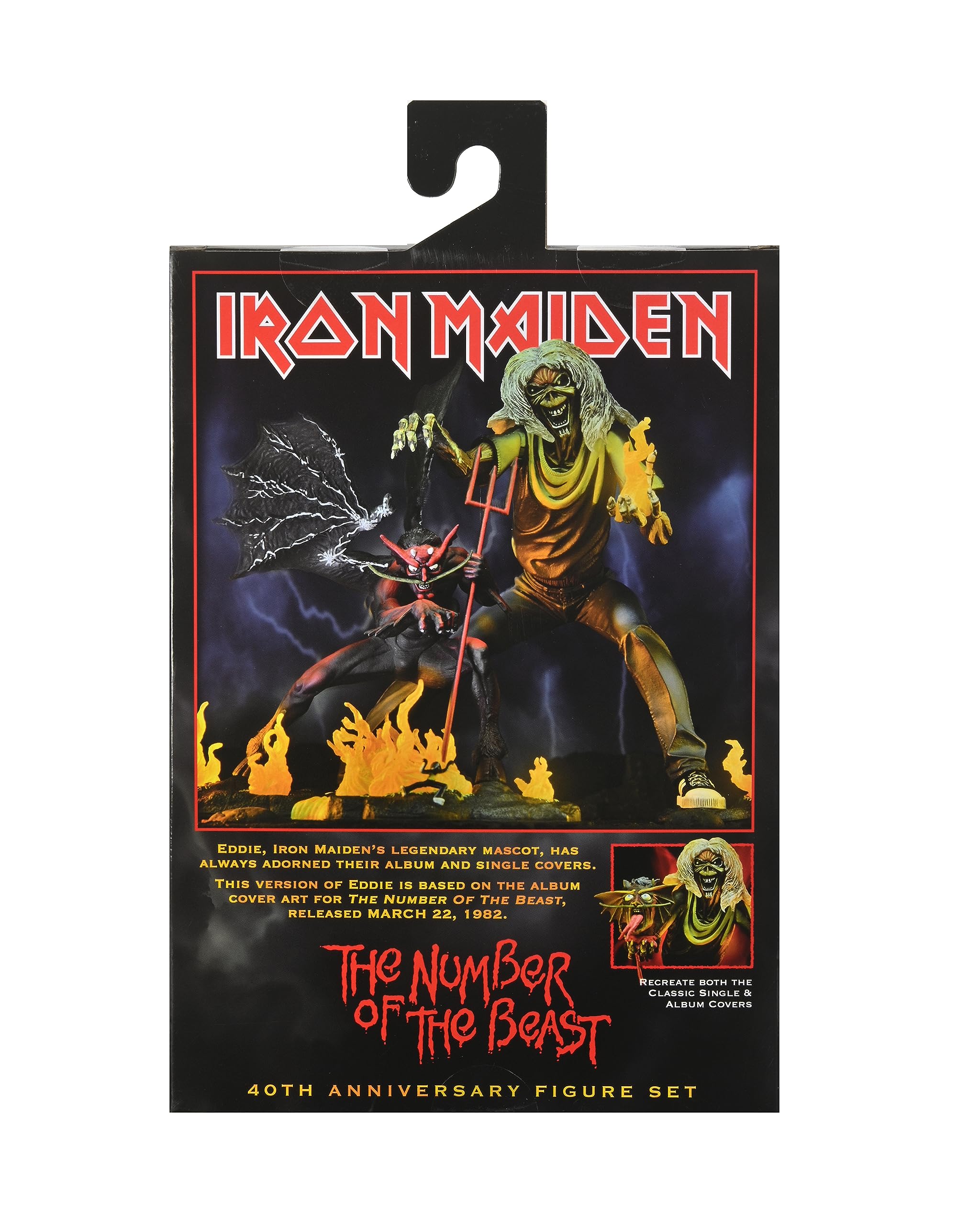 Foto 2 | Figura De Acción Neca Iron Maiden Ultimate Number Of The Beast - Venta Internacional.