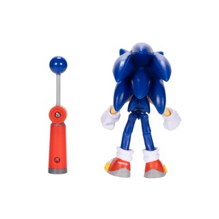 Foto 2 | Figura De Acción Sonic The Hedgehog Sonic De 10 Cm Con Checkpoint - Venta Internacional.