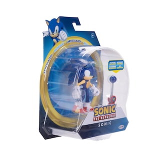 Foto 5 | Figura De Acción Sonic The Hedgehog Sonic De 10 Cm Con Checkpoint - Venta Internacional.
