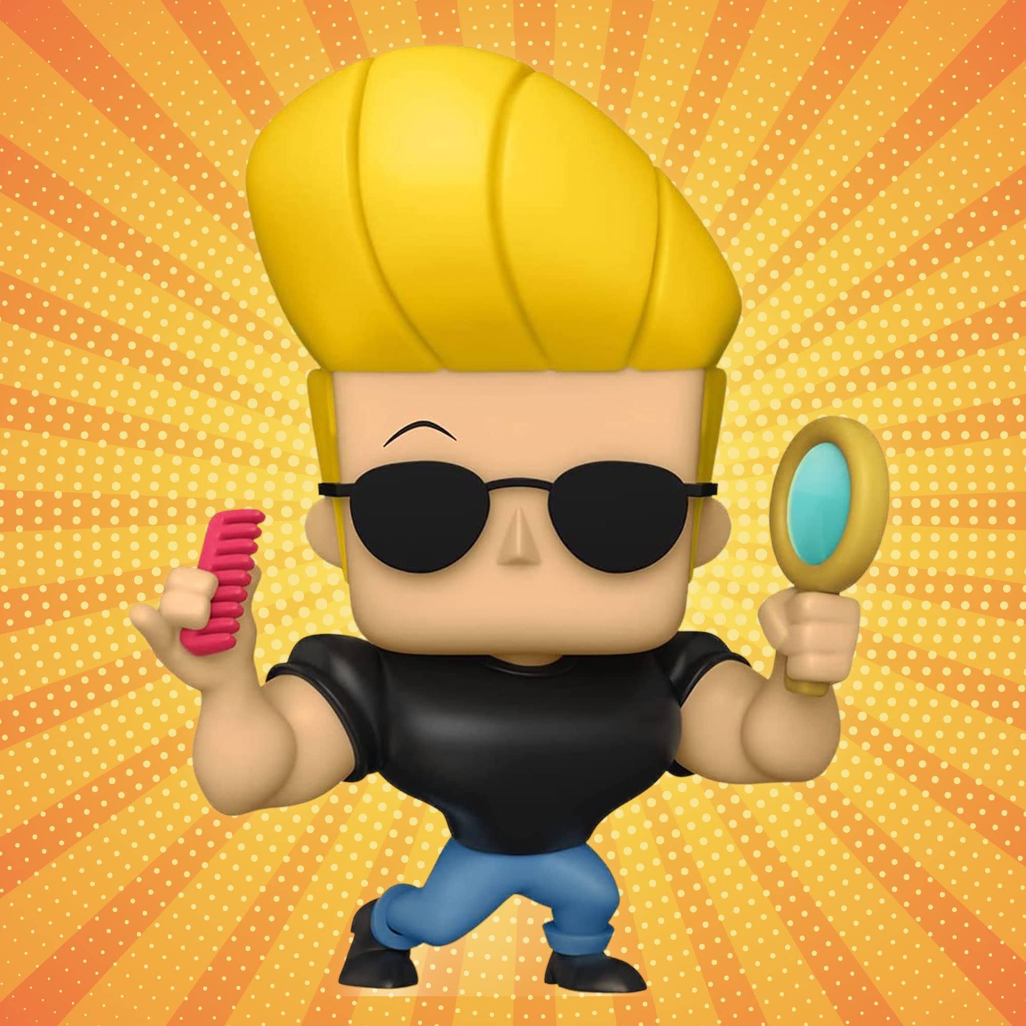 Foto 7 pulgar | ¡papá! Figura De Vinilo Funko Cartoon Network Johnny Bravo - Venta Internacional.