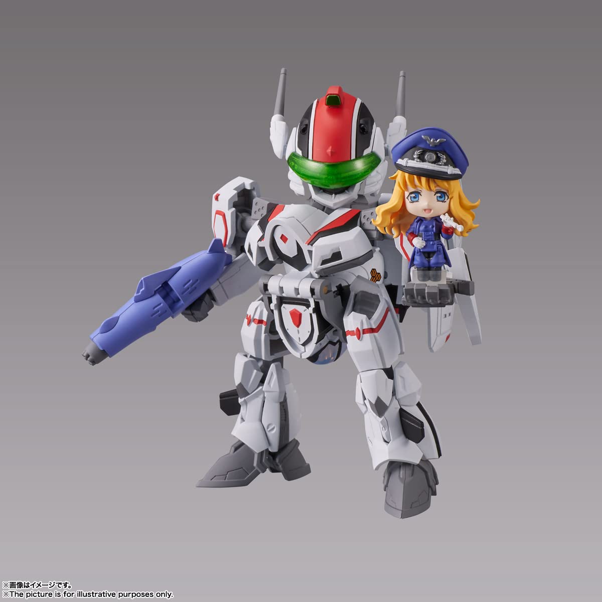 Foto 2 | Figura De Acción Tamashii Nations Macross Frontier Vf-25f Messiah - Venta Internacional.