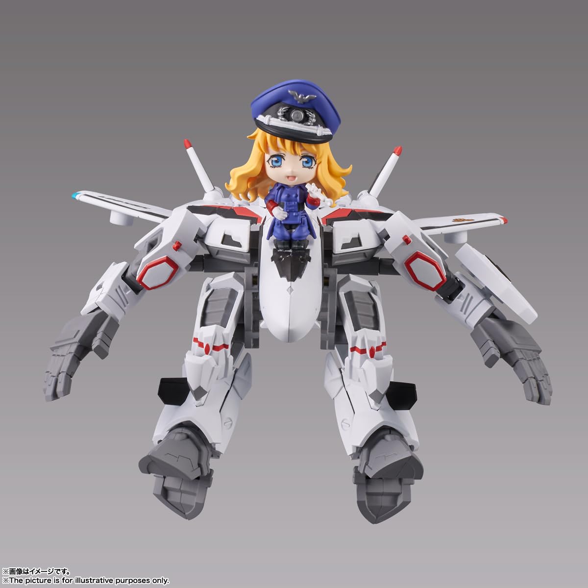 Foto 5 pulgar | Figura De Acción Tamashii Nations Macross Frontier Vf-25f Messiah - Venta Internacional.