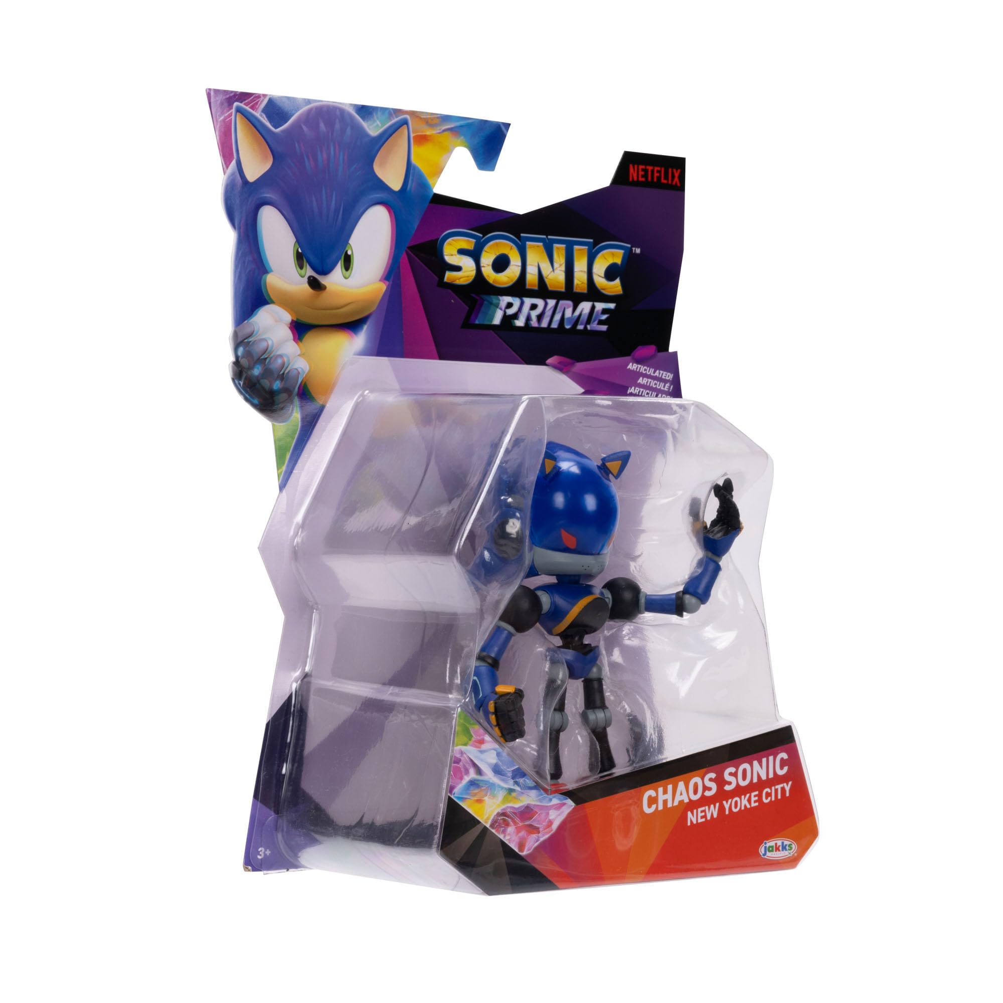 Foto 6 pulgar | Figura De Acción Sonic The Hedgehog Sonic Prime De 5 Pulgadas - Venta Internacional.
